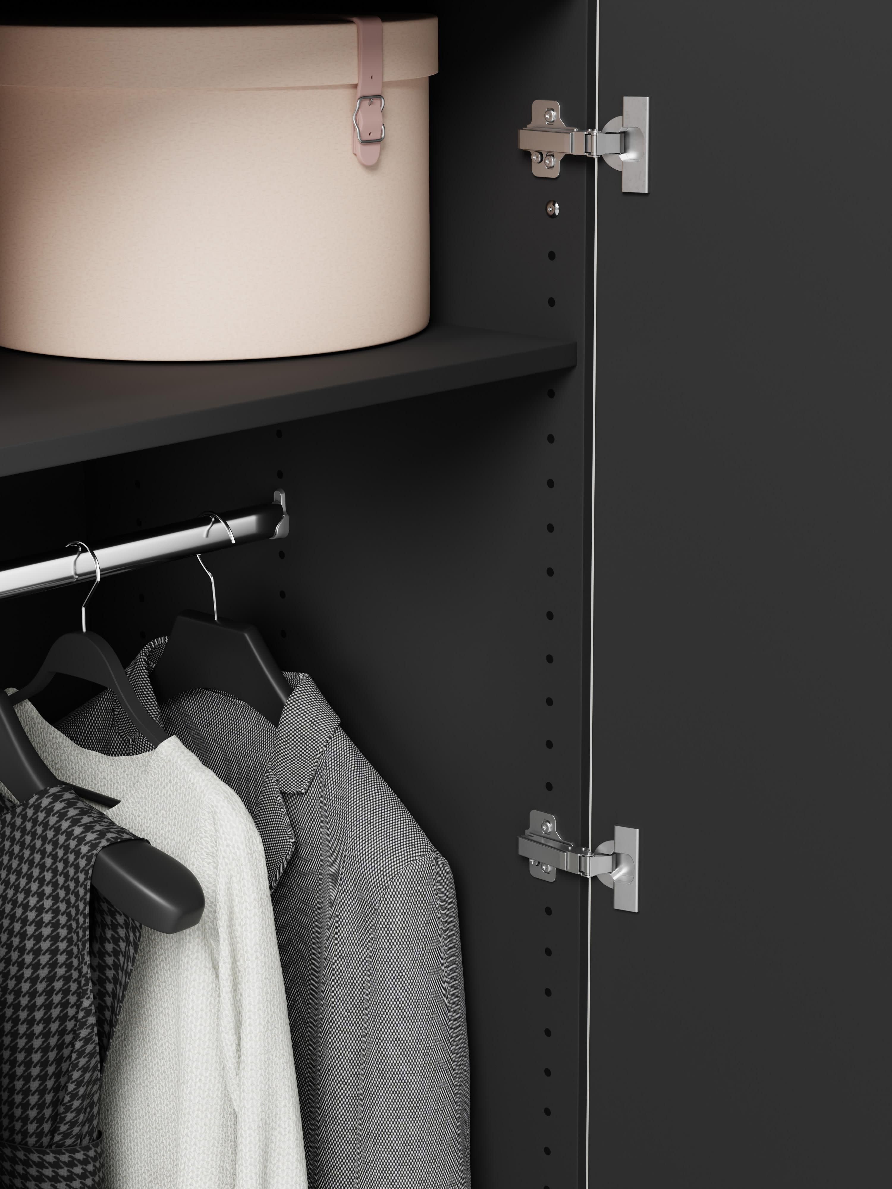Modular Drehtürenschrank Leon, 50 cm Breite, in verschiedenen Größen