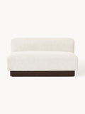 Galeriebild 1 - Sofa Natalie (2-Sitzer) aus Teddy-Bouclé