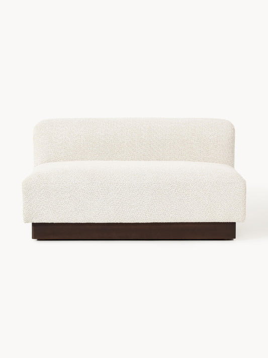 Galeriebild 1 - Sofa Natalie (2-Sitzer) aus Teddy-Bouclé