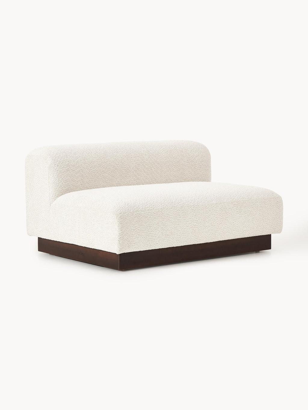 Sofa Natalie (2-Sitzer) aus Teddy-Bouclé
