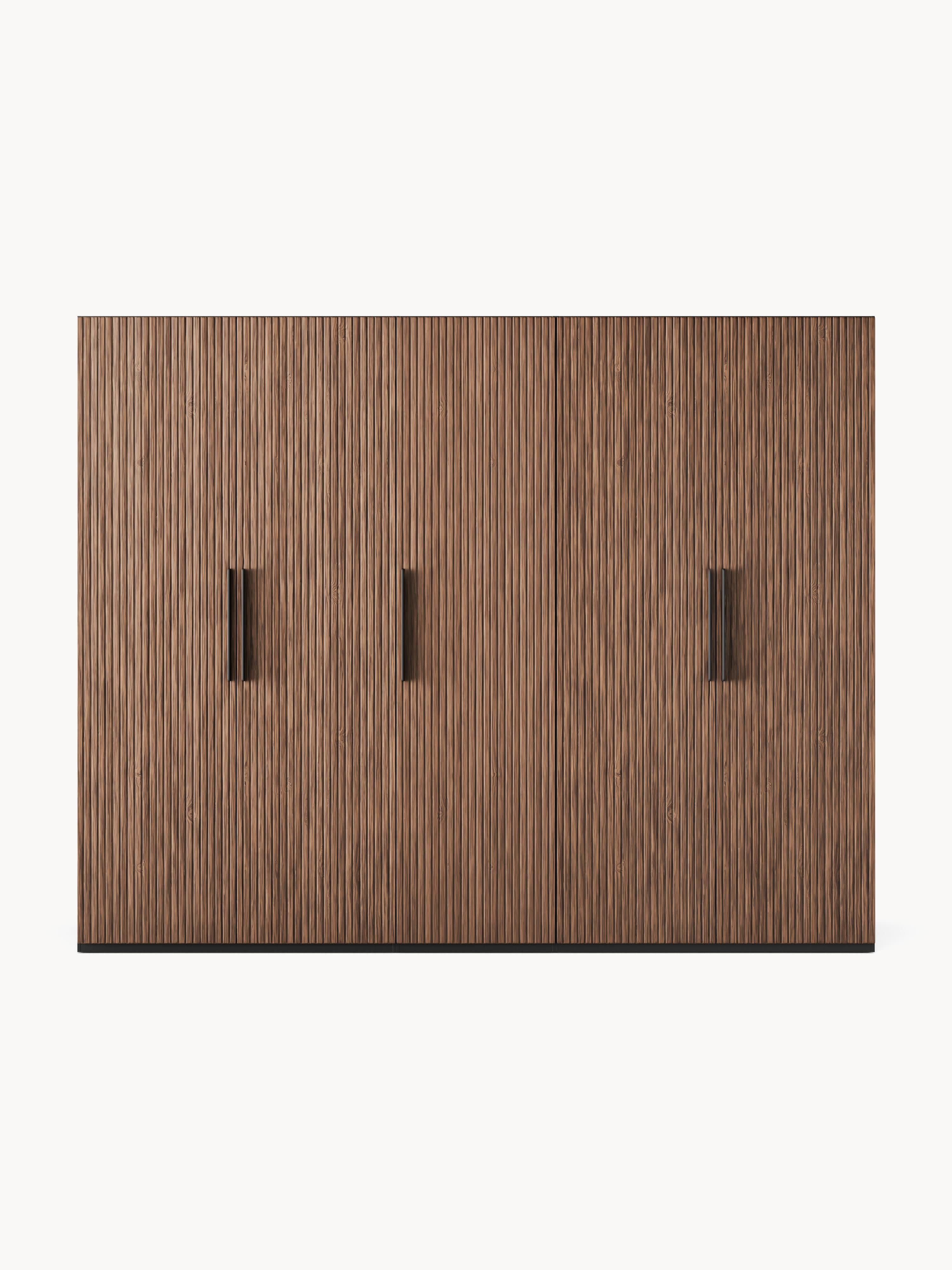 Modularer Drehtürenschrank Simone, 250 cm Breite, in verschiedenen Größen