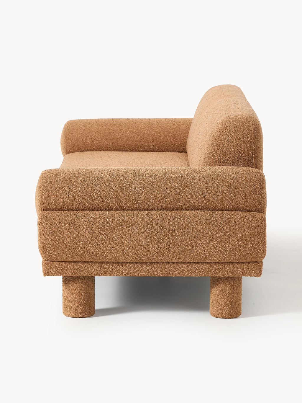 Bouclé-Sofa Lilo (3-Sitzer)