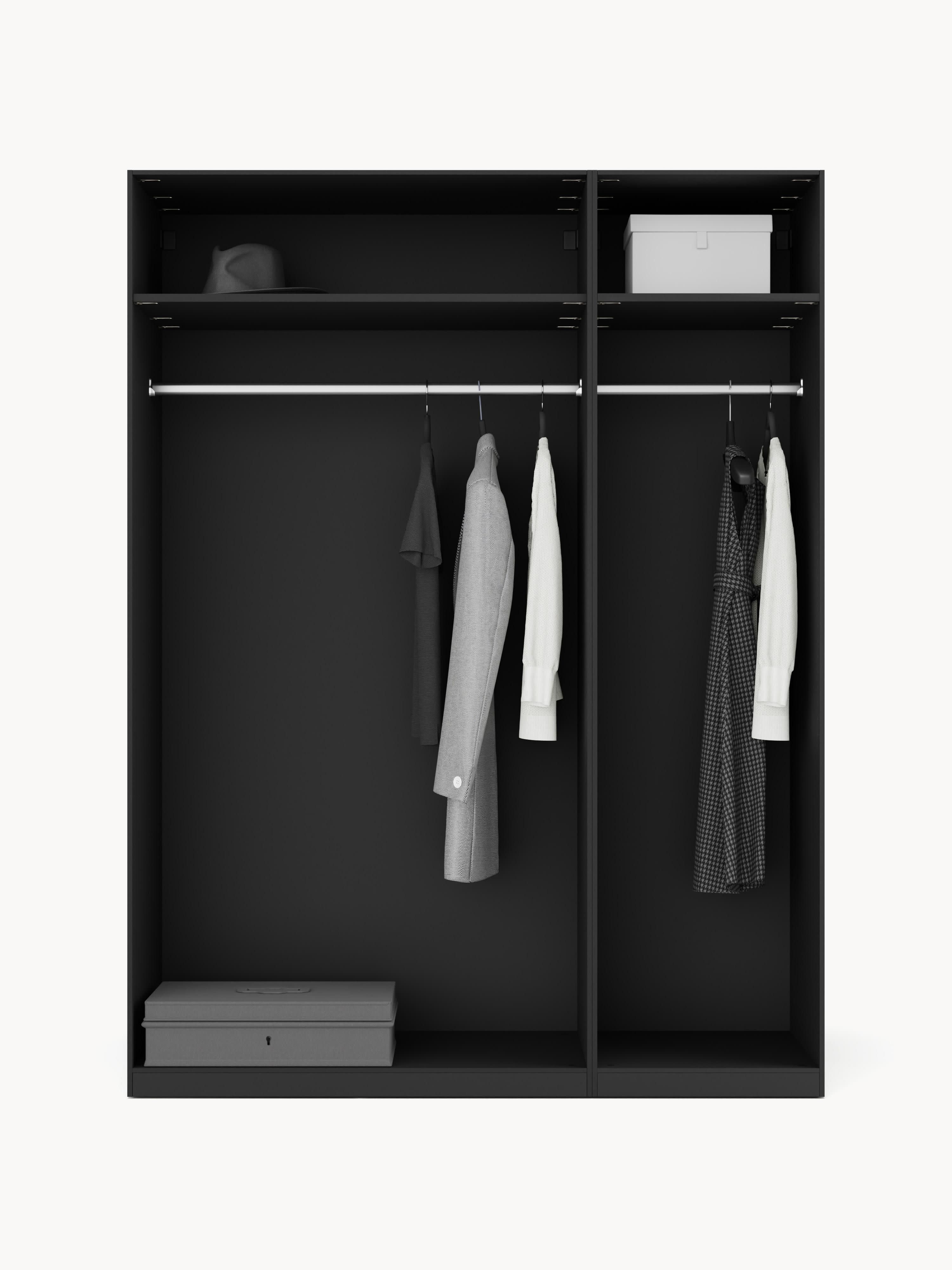 Modularer Drehtürenschrank Simone, 150 cm Breite, in verschiedenen Größen