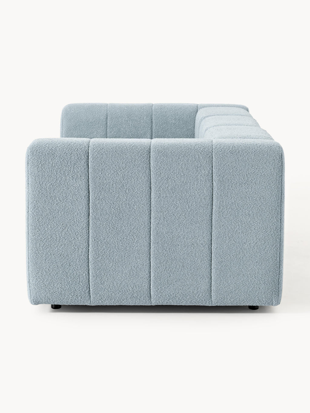 Modulares Bouclé-Sofa Lena (4-Sitzer)