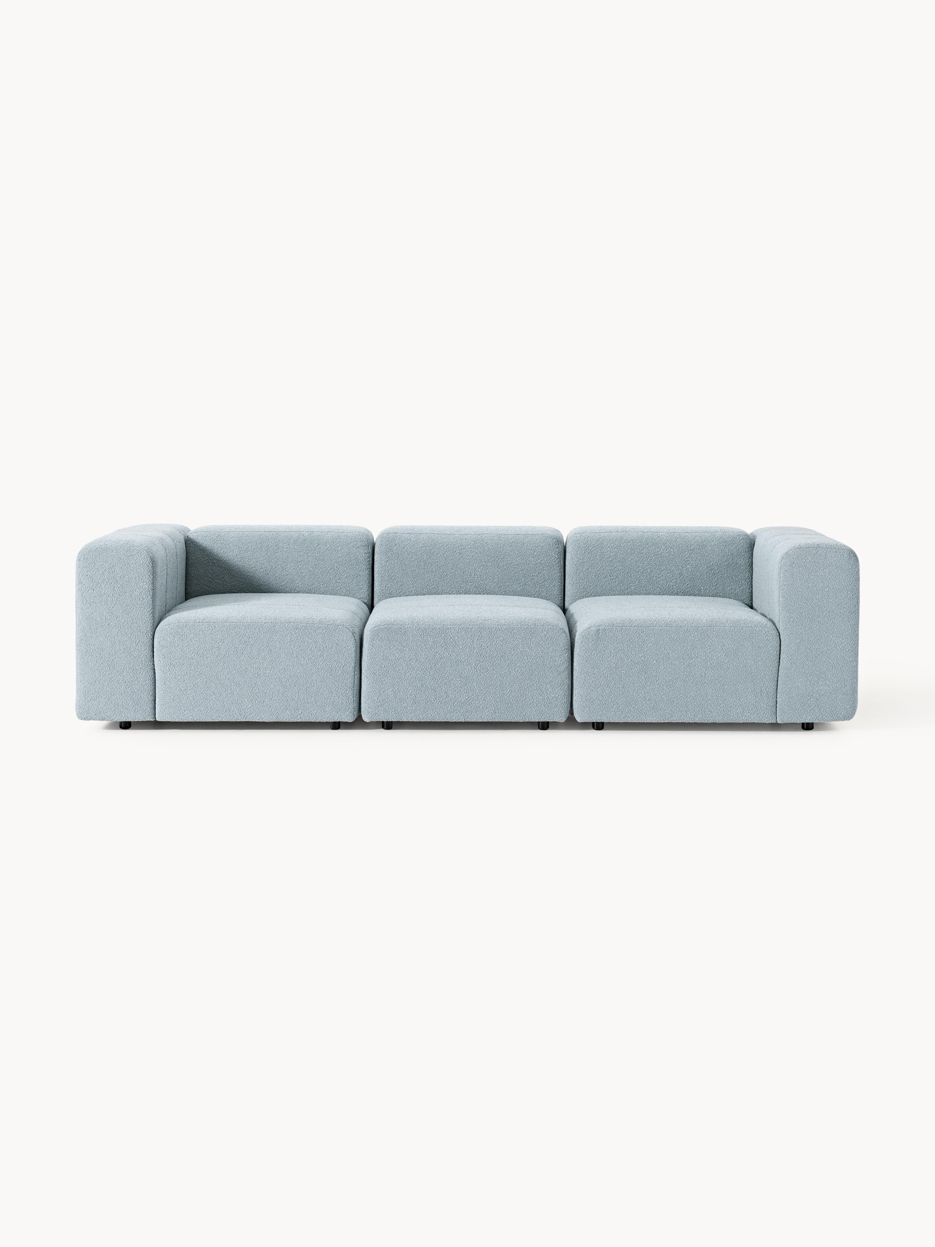 Galeriebild 1 - Modulares Bouclé-Sofa Lena (4-Sitzer)
