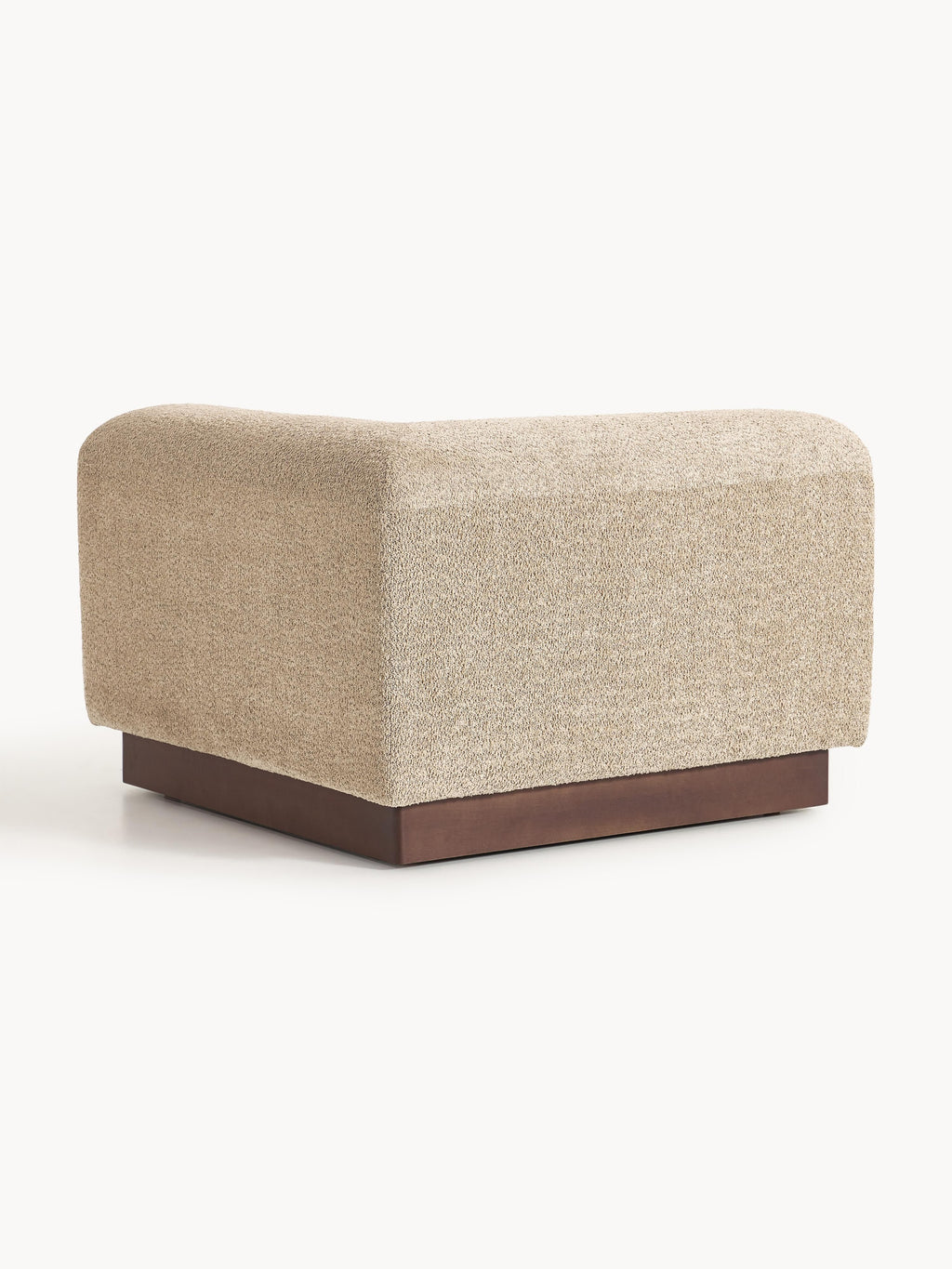 Eckmodul Natalie aus Teddy-Bouclé