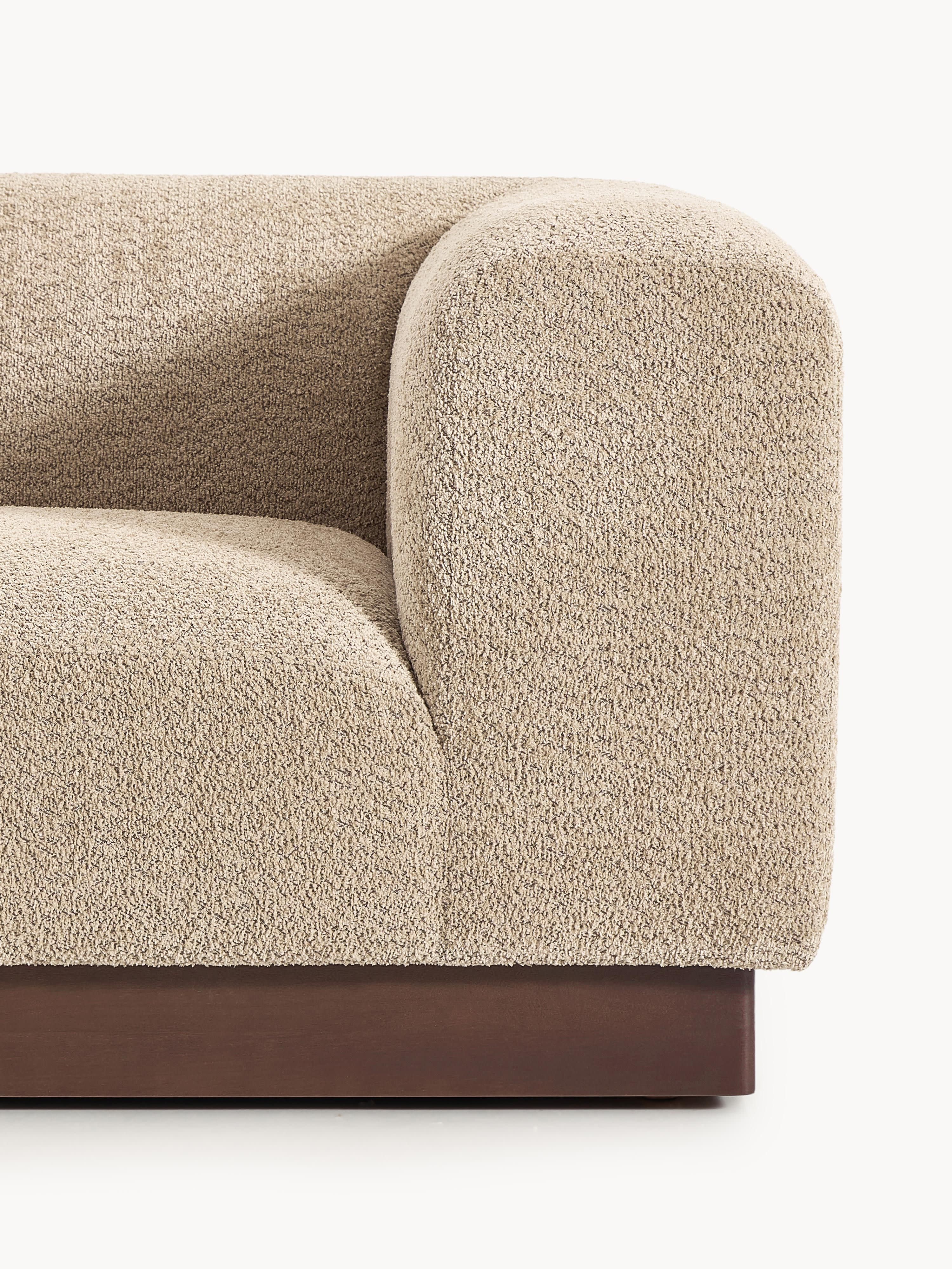 Eckmodul Natalie aus Teddy-Bouclé