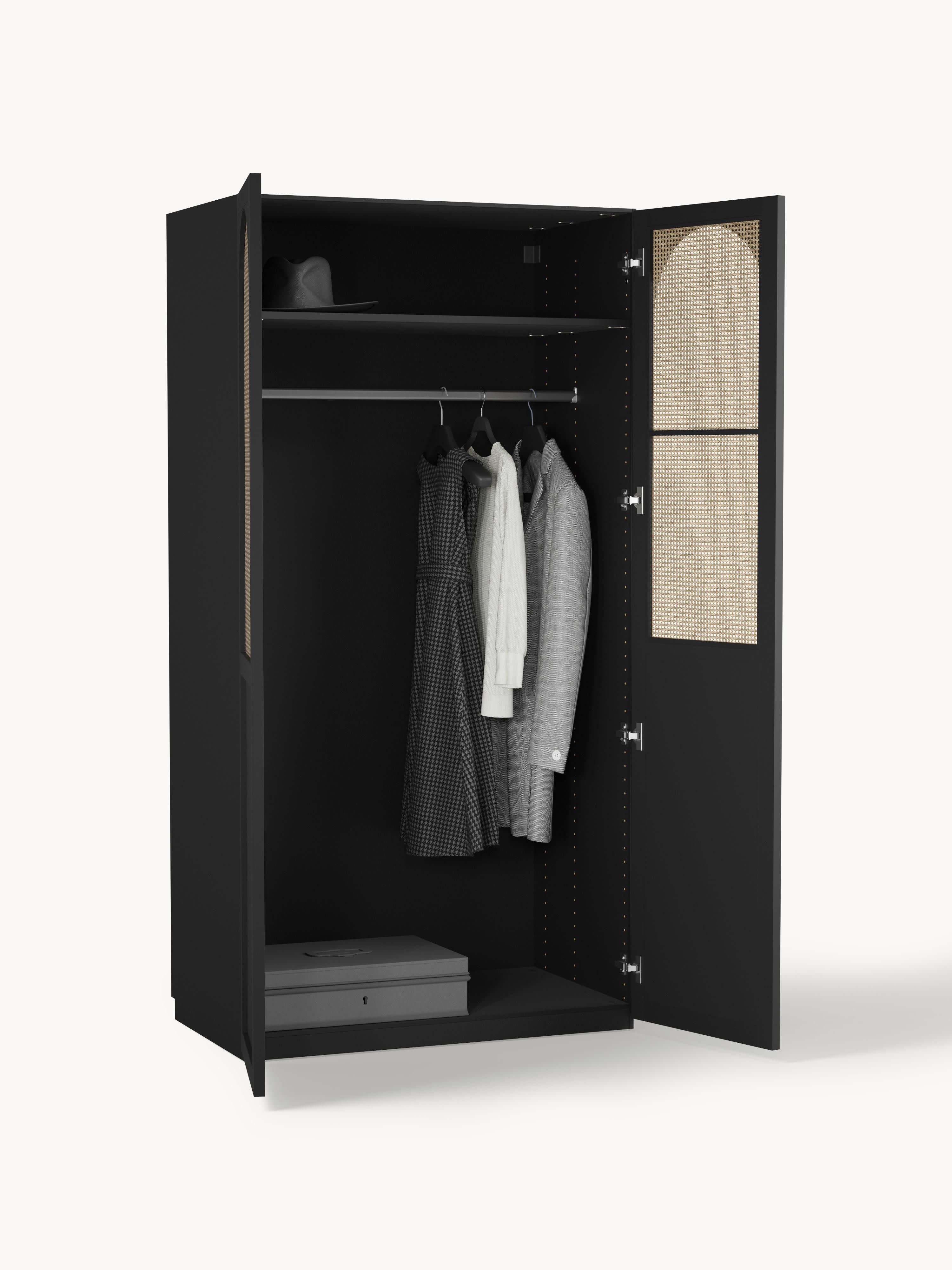 Modularer Drehtürenschrank Jeanne, 100 cm Breite, in verschiedenen Größen