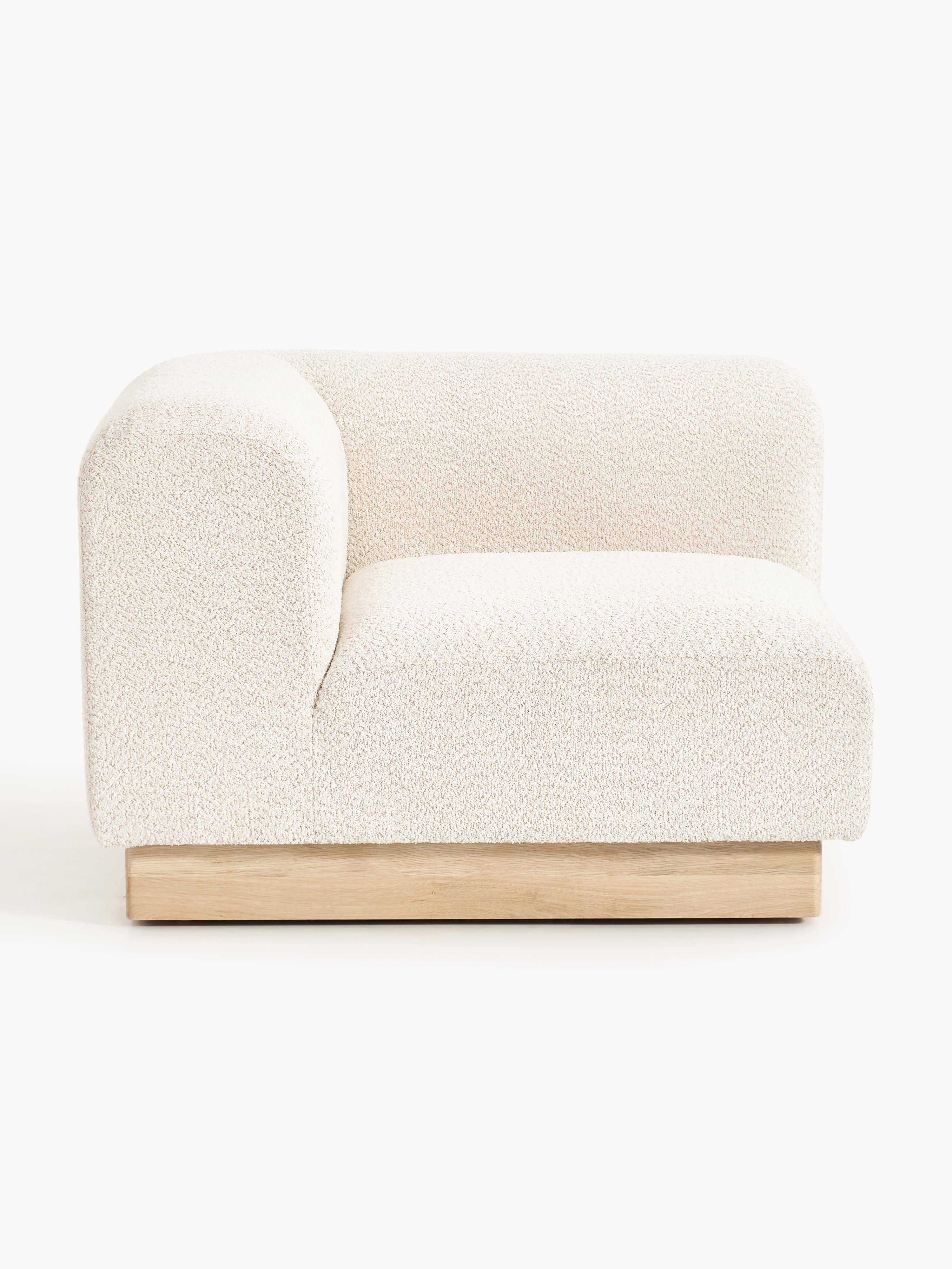 Eckmodul Natalie aus Teddy-Bouclé