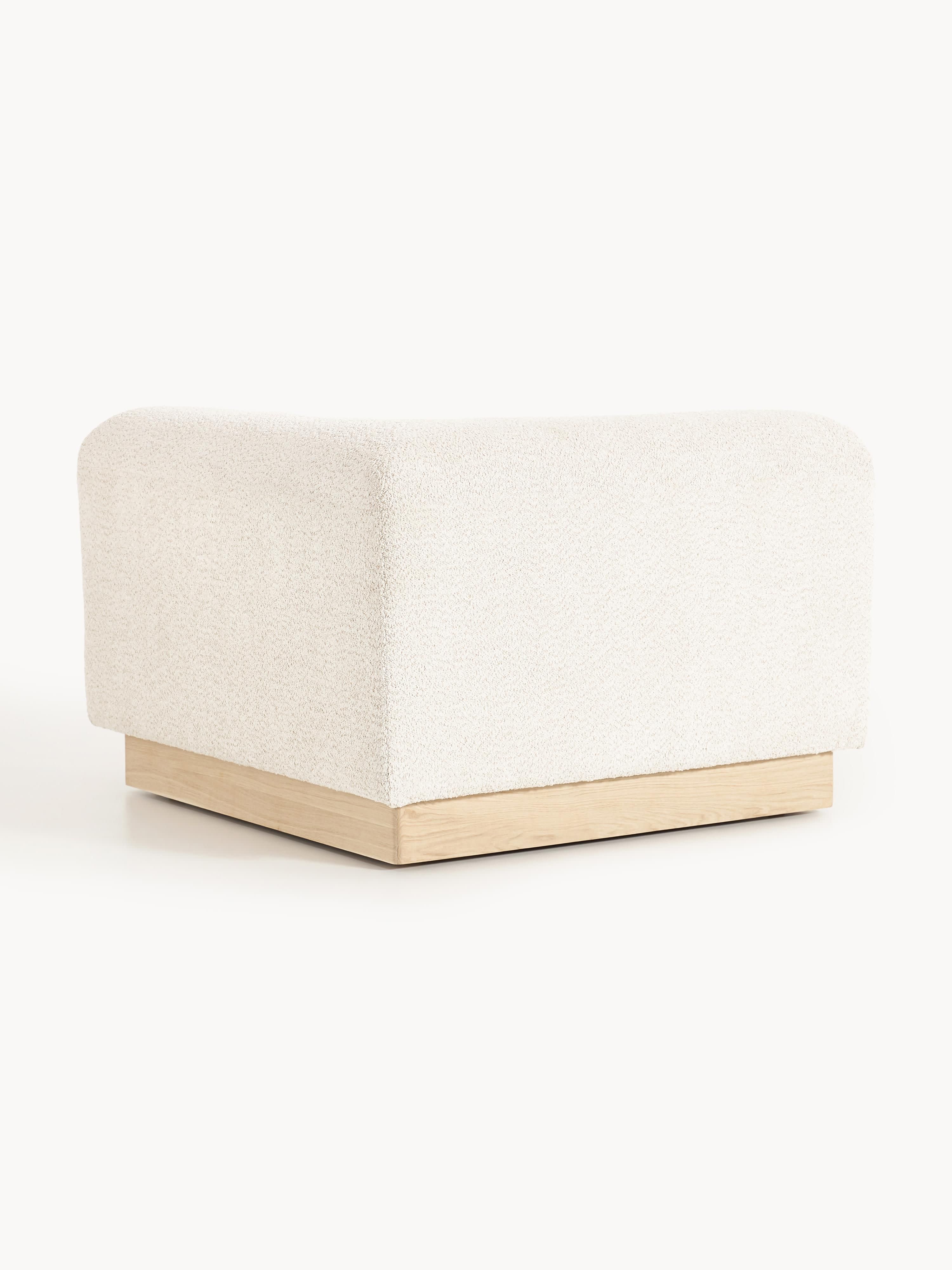 Eckmodul Natalie aus Teddy-Bouclé