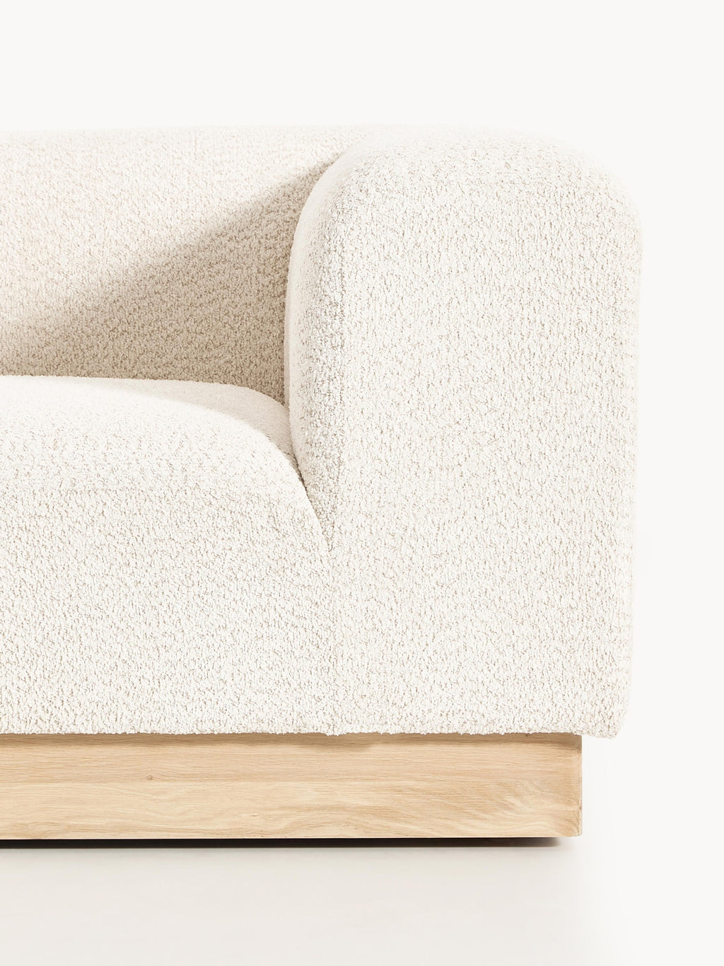 Eckmodul Natalie aus Teddy-Bouclé