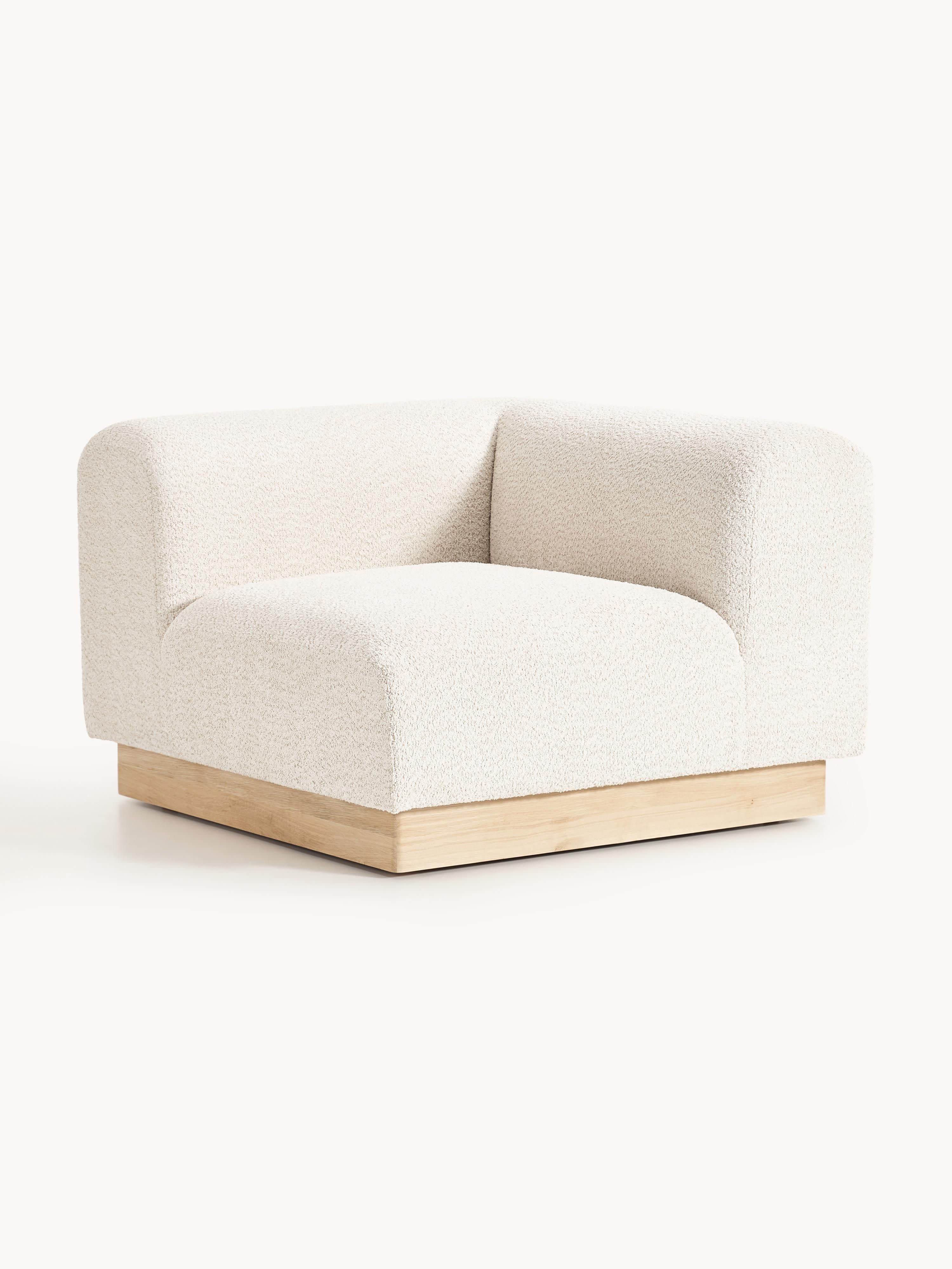 Eckmodul Natalie aus Teddy-Bouclé