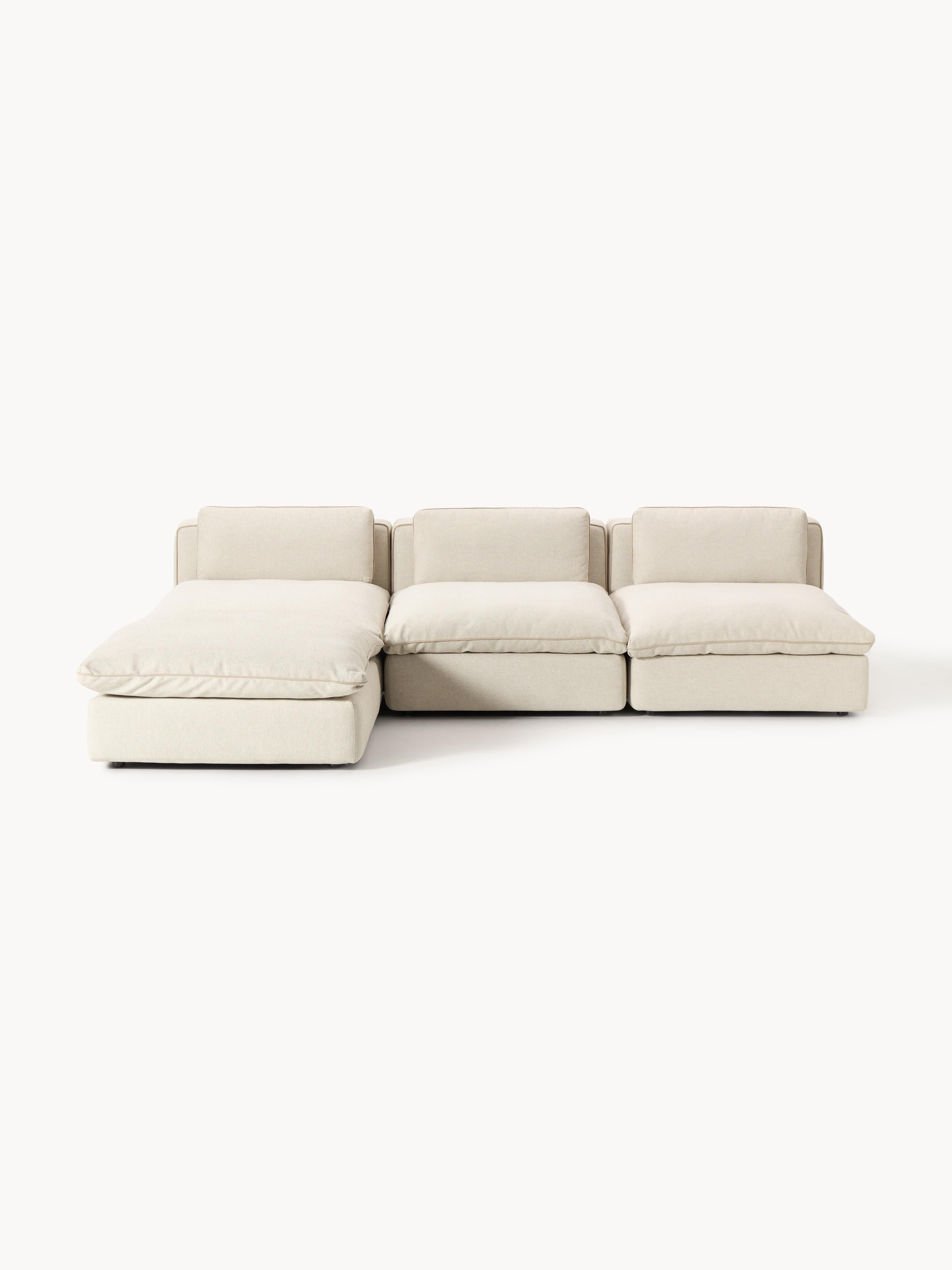 Galeriebild 1 - Modulares XL-Sofa Felix mit Hocker (links/rechts)
