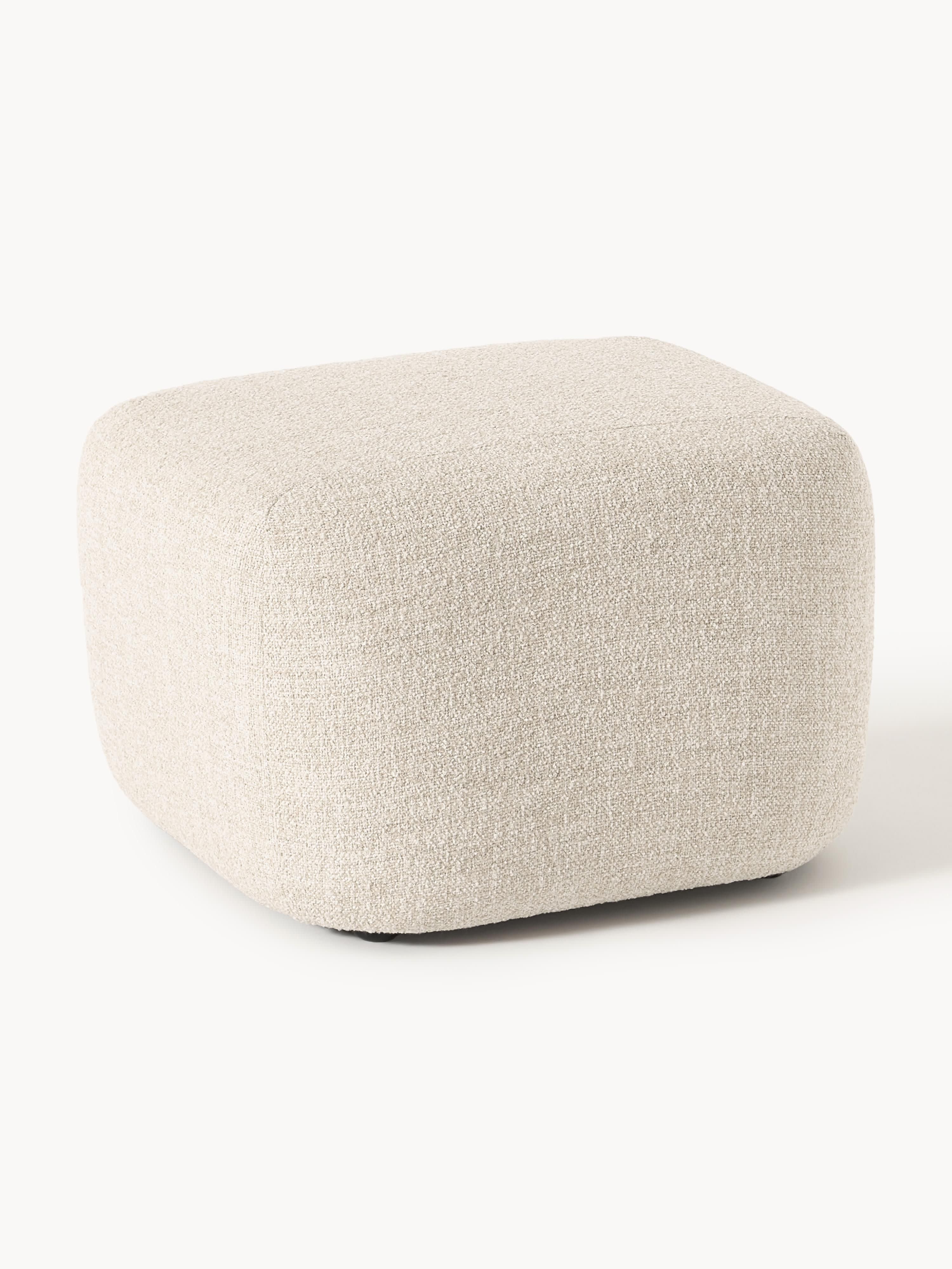 Sofa-Hocker Wolke aus Bouclé