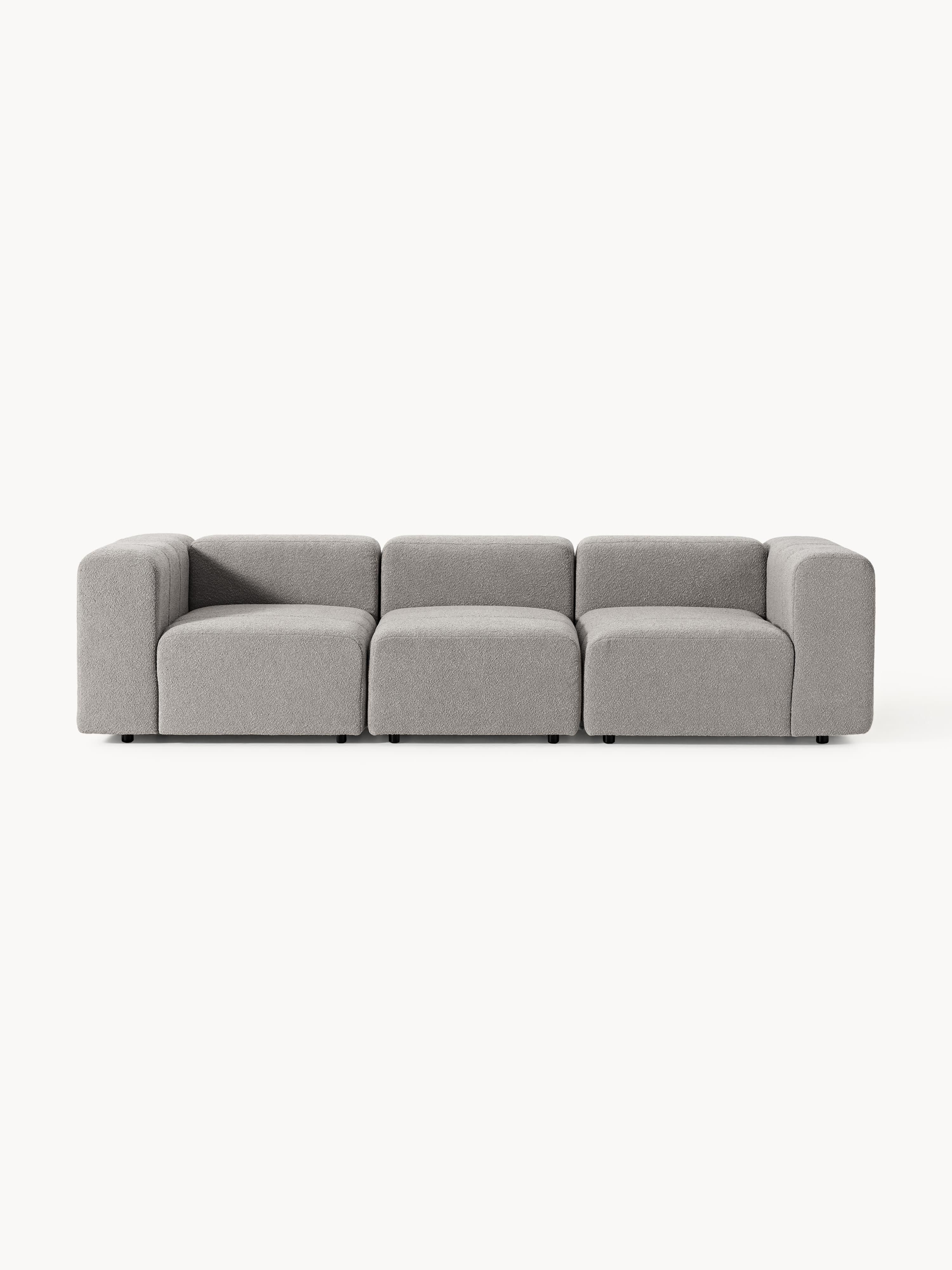 Galeriebild 1 - Modulares Bouclé-Sofa Lena (4-Sitzer)