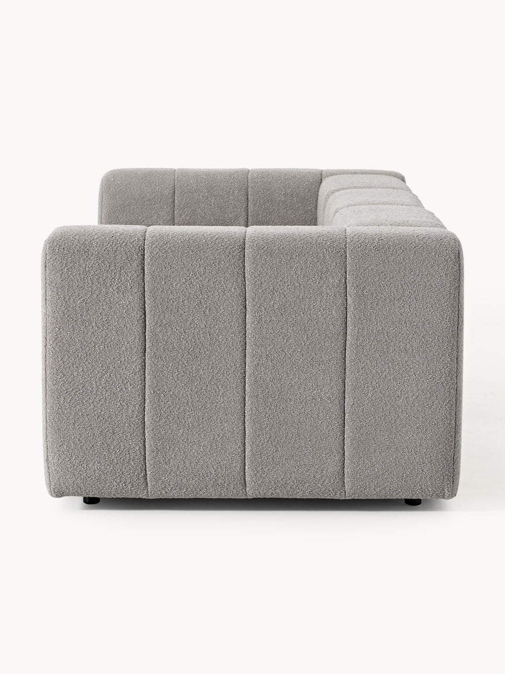 Modulares Bouclé-Sofa Lena (4-Sitzer)