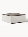 Galeriebild 1 - Sofa-Hocker Lennon aus Bouclé mit Stauraum