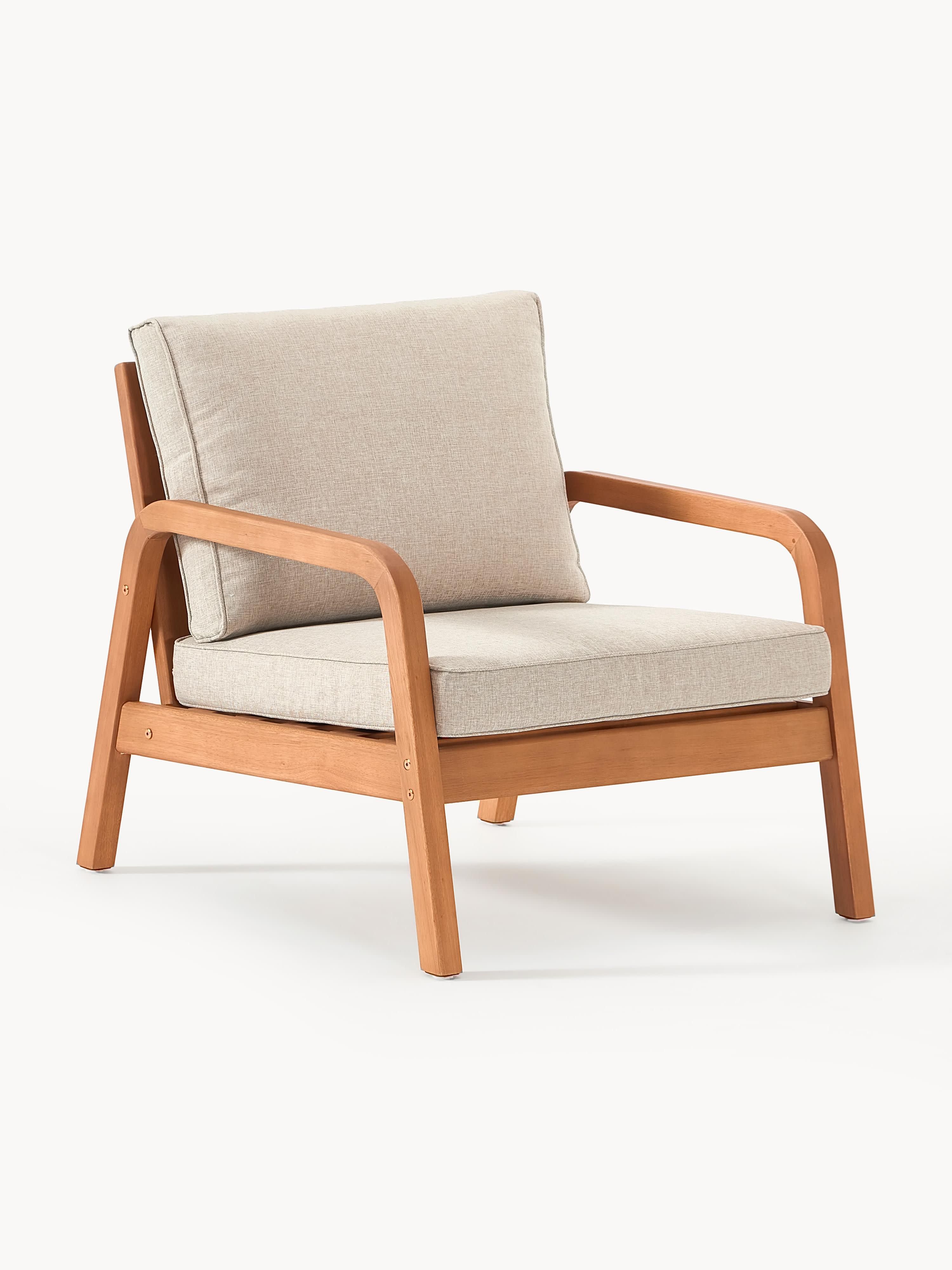 Garten-Lounge-Set Bergen aus Eukalyptusholz, 4er-Set