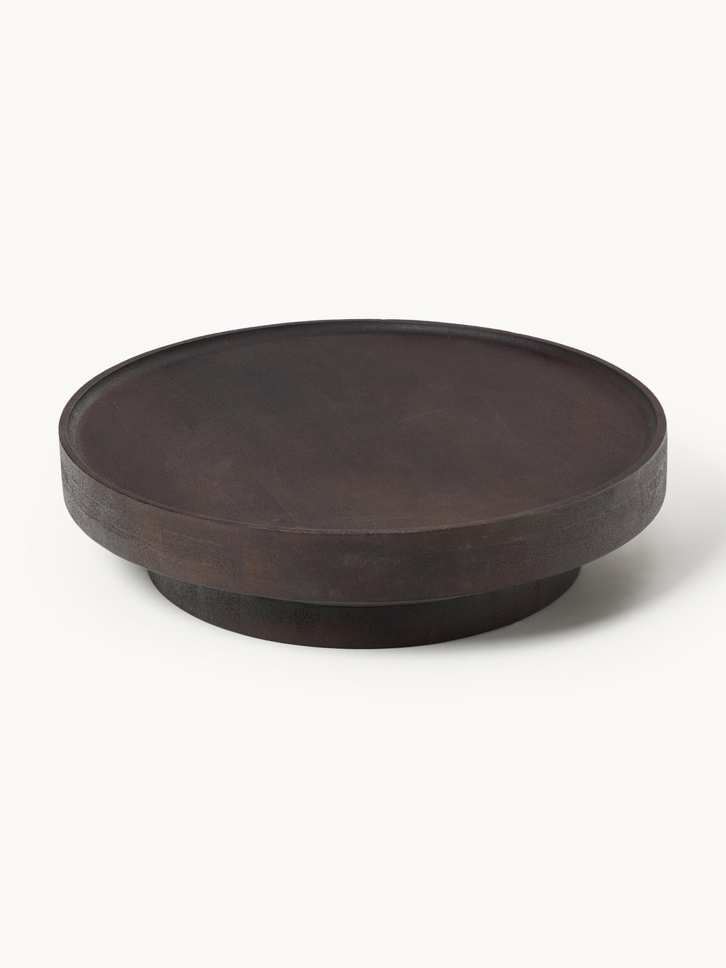 Runder XL Couchtisch Benno aus Mangoholz