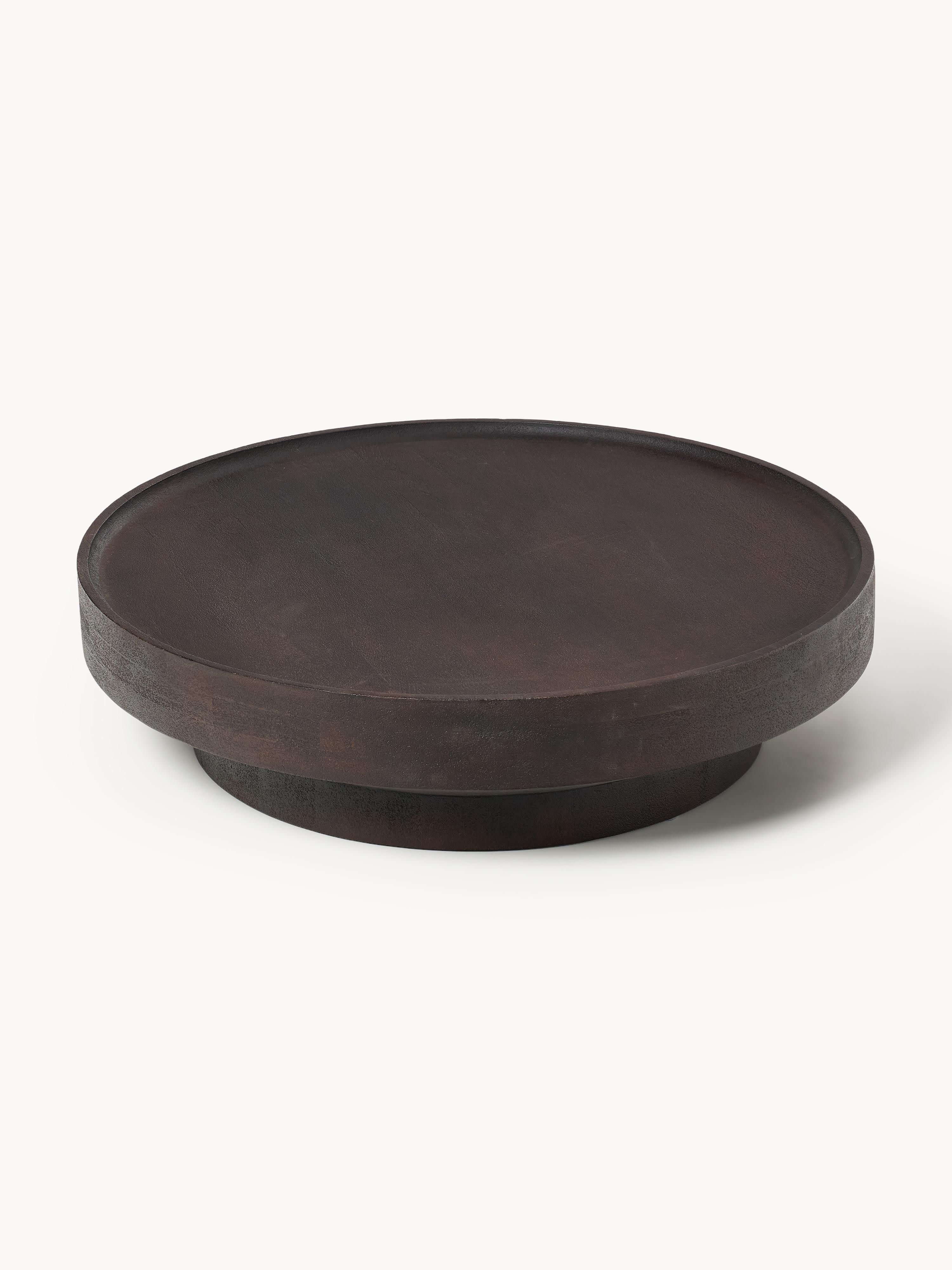 Runder XL Couchtisch Benno aus Mangoholz