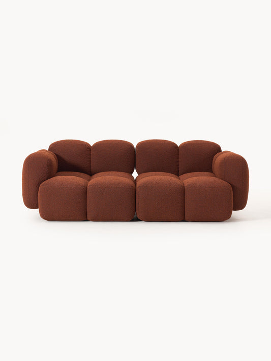 Galeriebild 1 - Modulares Sofa Tayla (3-Sitzer) aus Bouclé