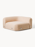 Galeriebild 1 - Rundes Bouclé-Eckmodul Wolke