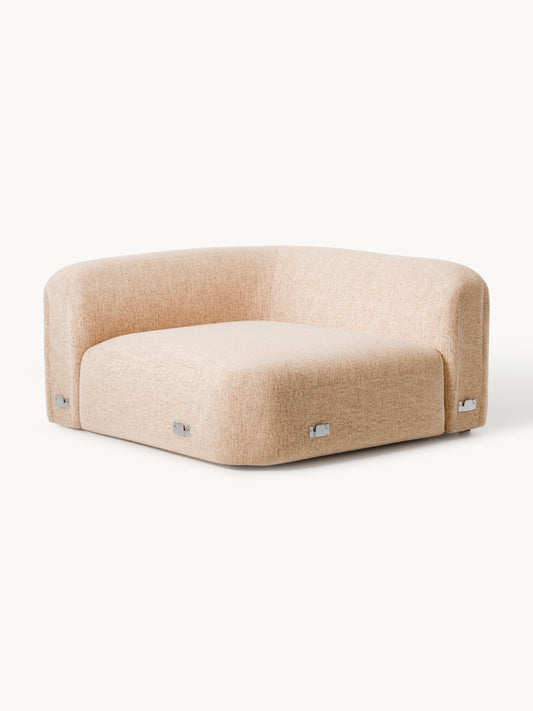Galeriebild 1 - Rundes Bouclé-Eckmodul Wolke