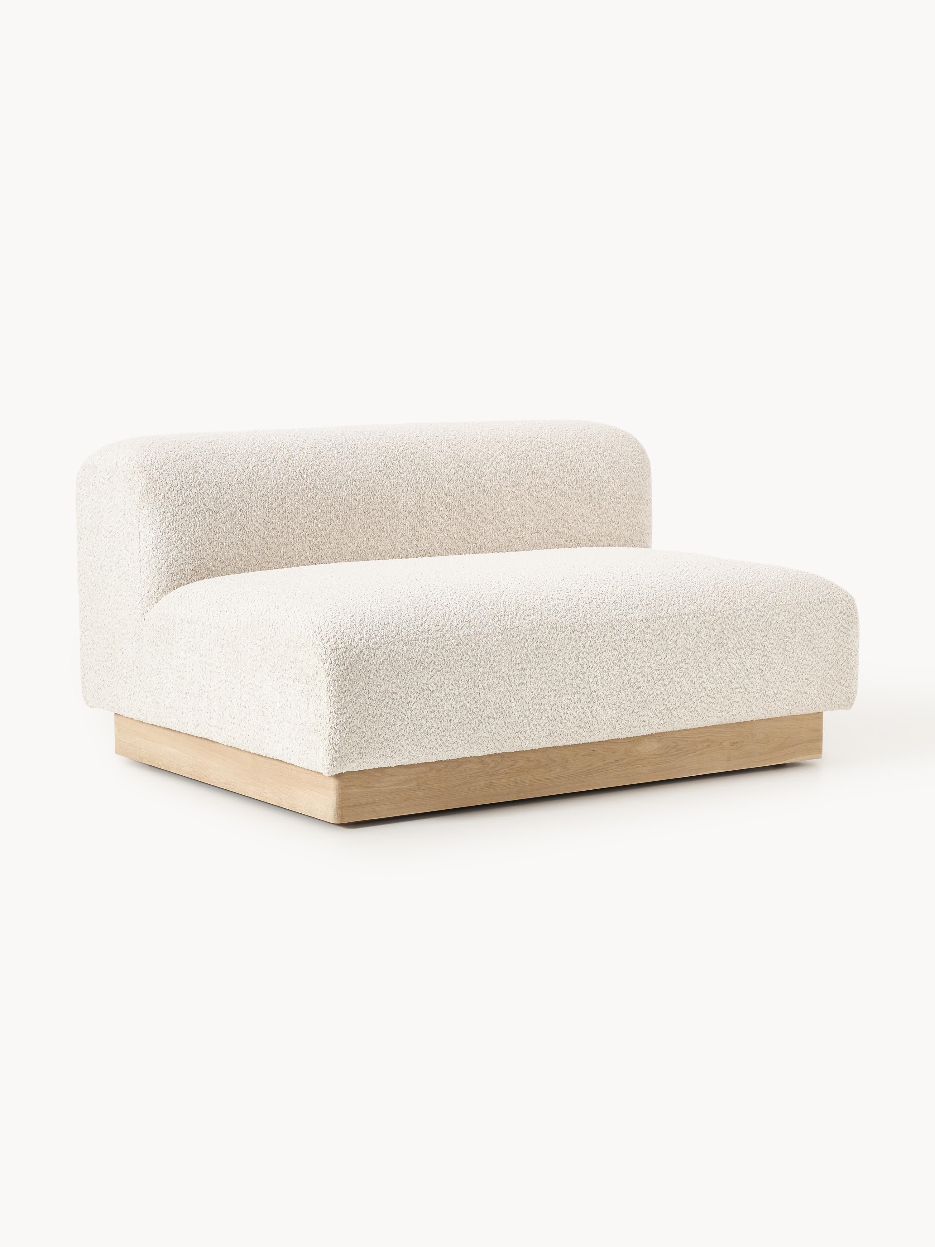 Sofa Natalie (2-Sitzer) aus Teddy-Bouclé