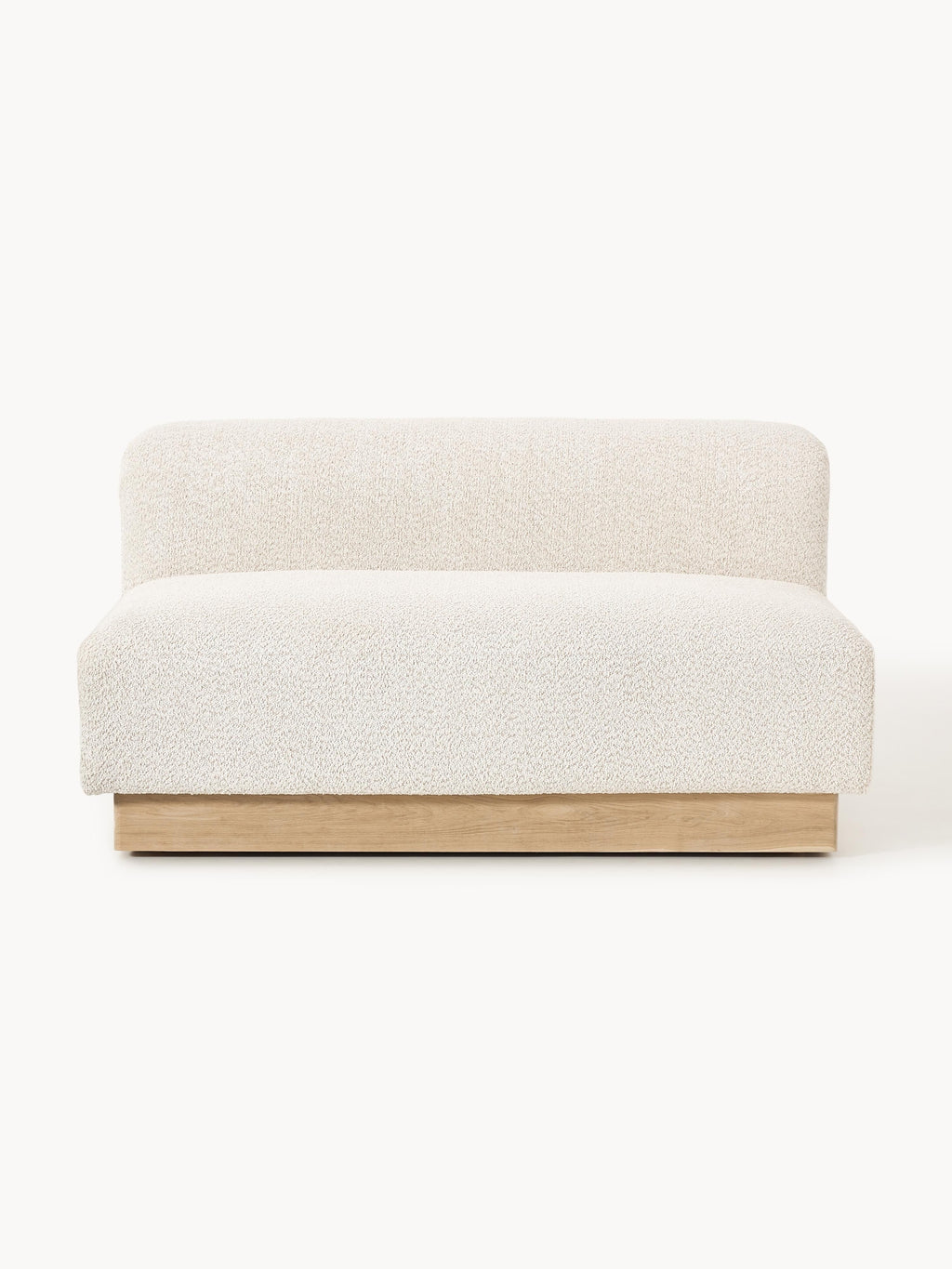 Galeriebild 1 - Sofa Natalie (2-Sitzer) aus Teddy-Bouclé
