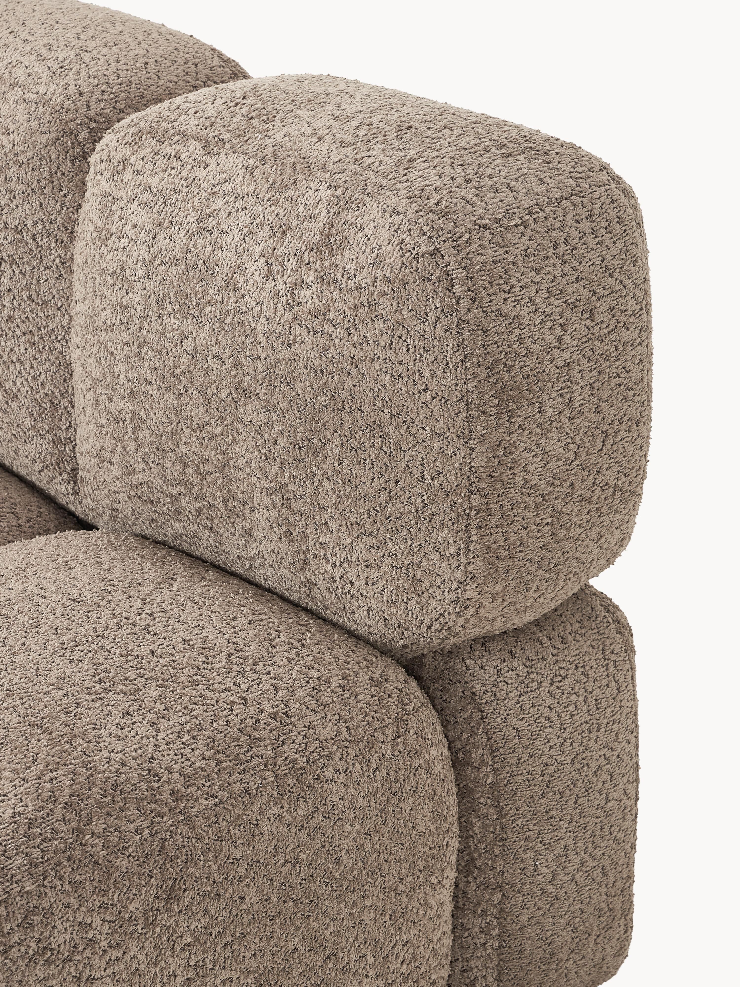 Mittelmodul Tayla aus Teddy-Bouclé