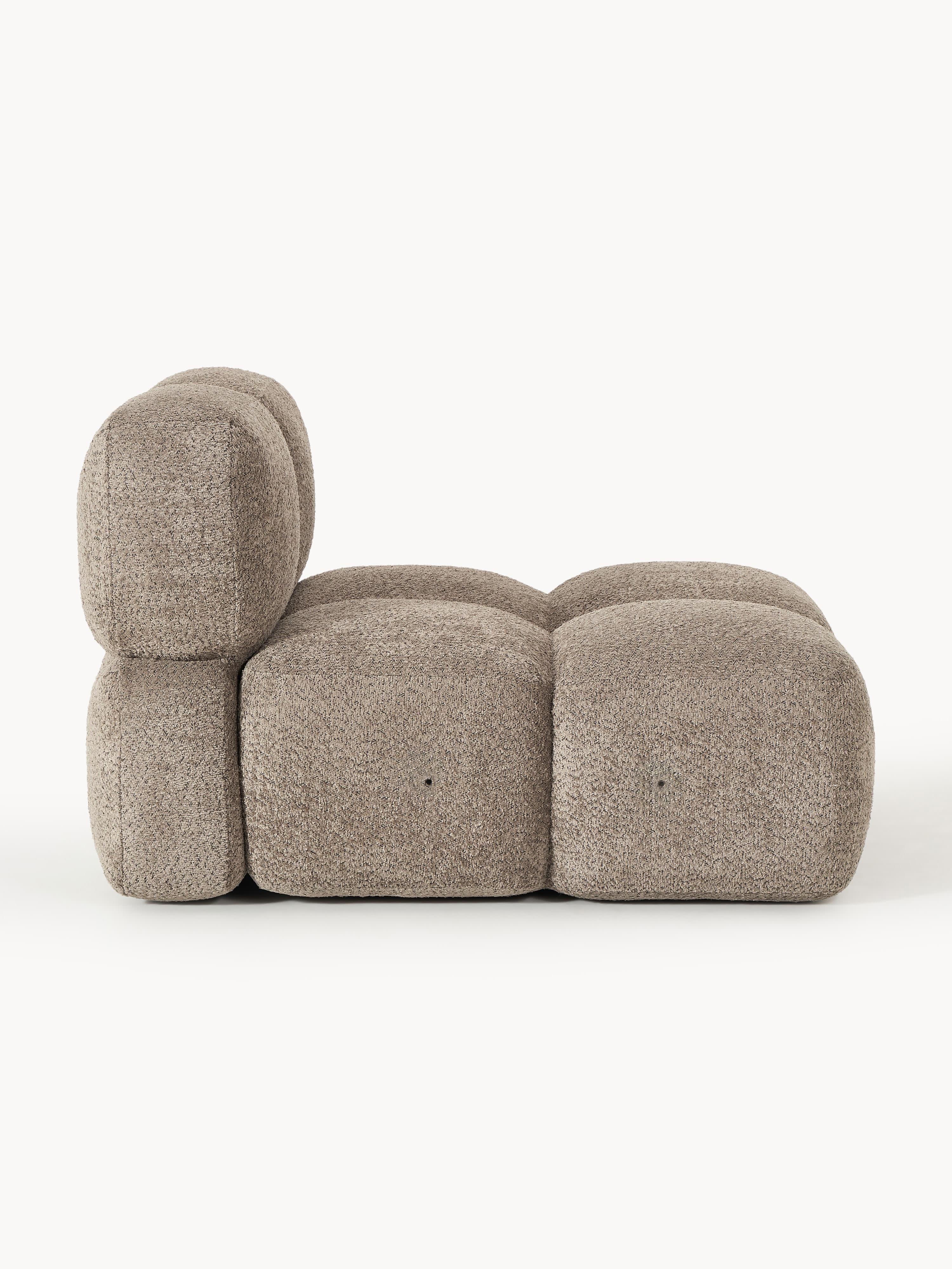 Mittelmodul Tayla aus Teddy-Bouclé