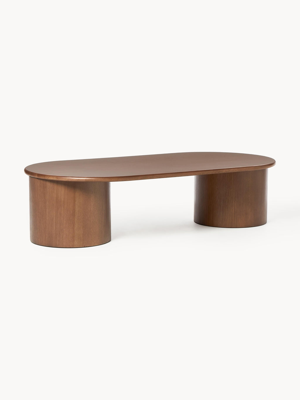 Galeriebild 1 - Ovaler Couchtisch Didi aus Eichenholz