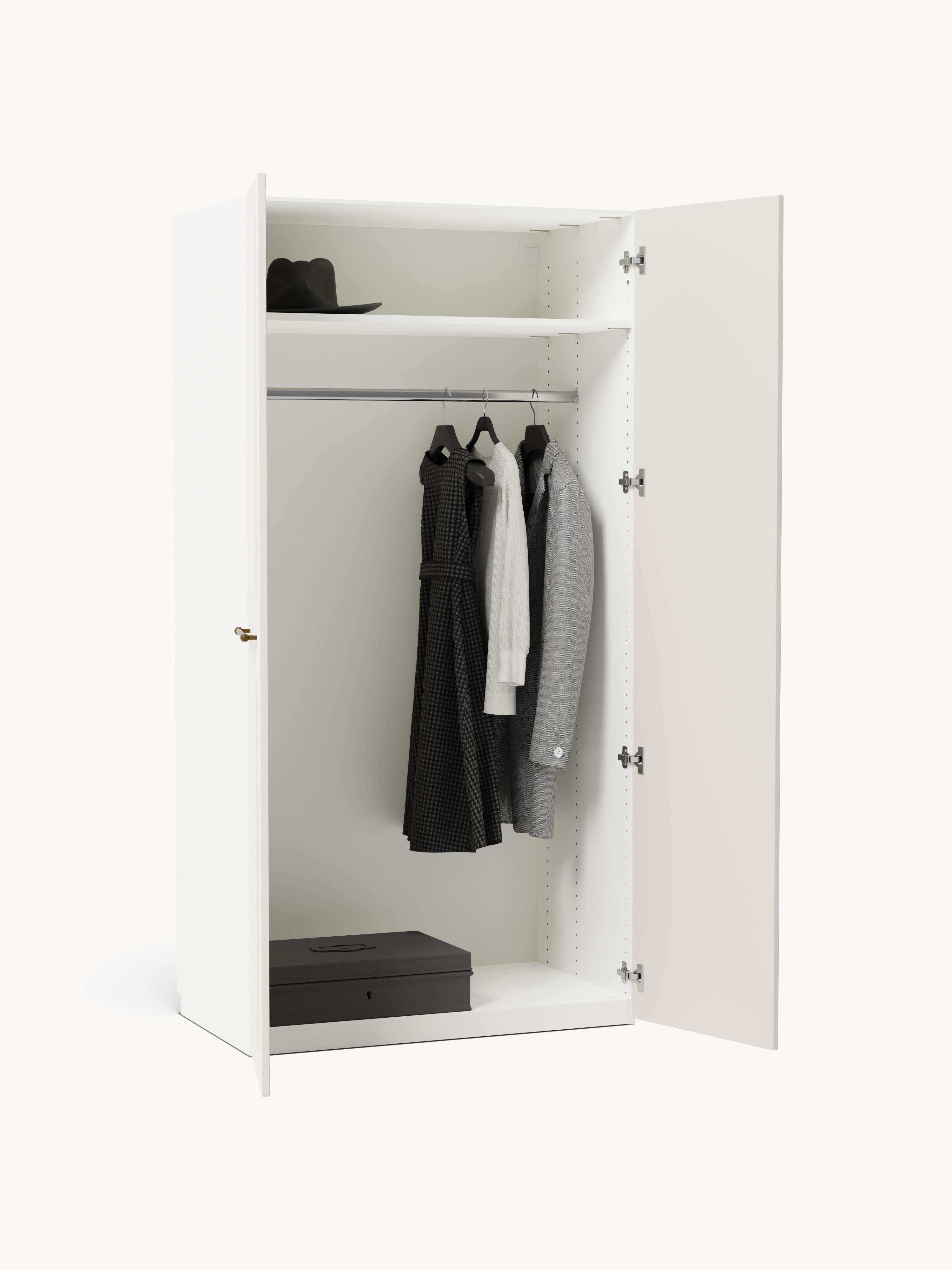 Modularer Drehtürenschrank Charlotte, 100 cm Breite, in verschiedenen Größen
