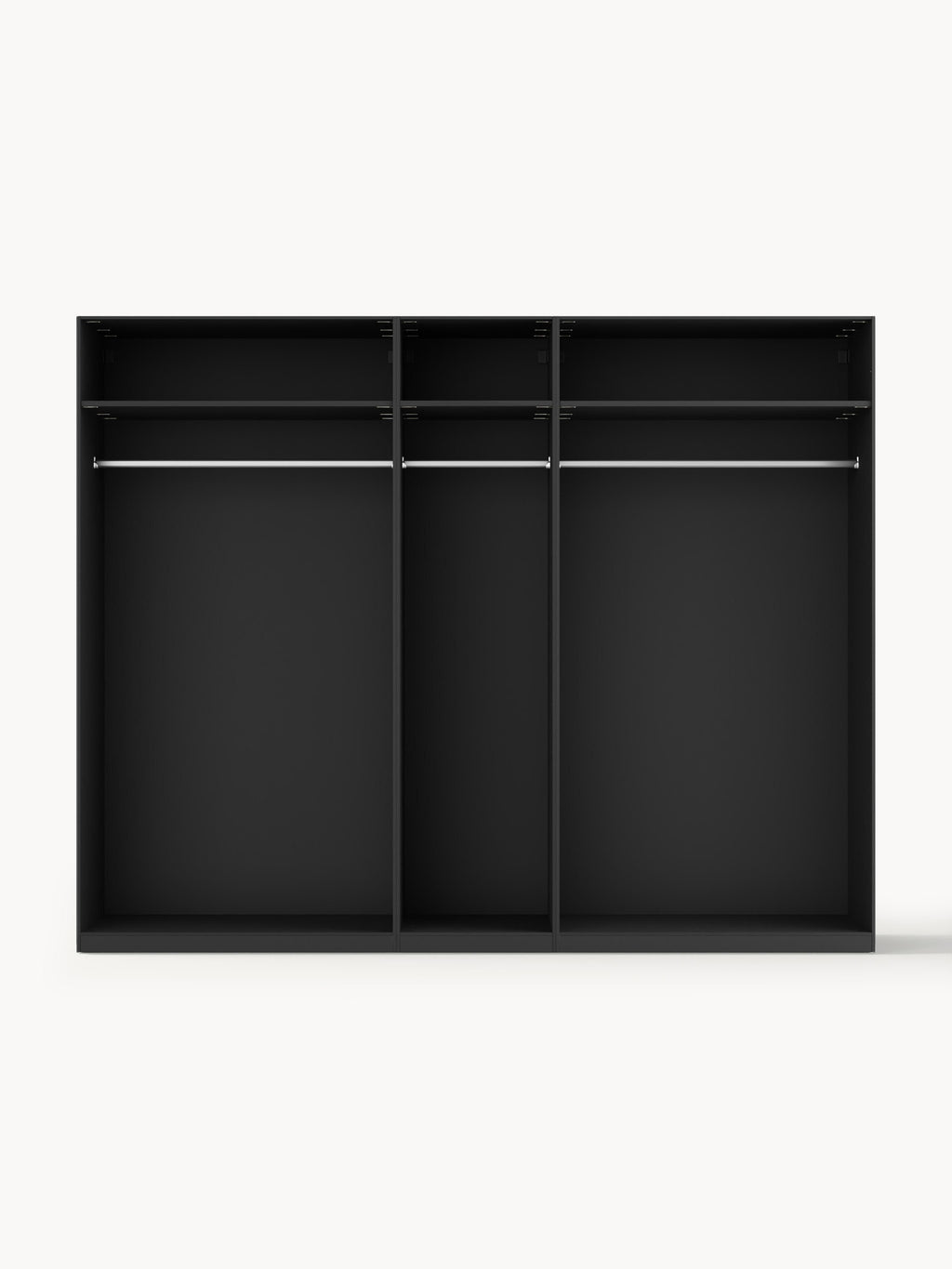Modularer Drehtürenschrank Jeanne, 250 cm Breite, in verschiedenen Größen