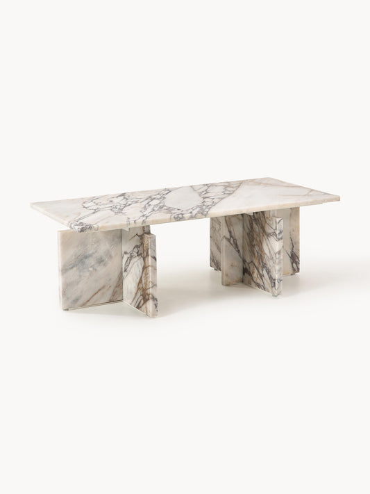 Galeriebild 1 - Couchtisch Marisa aus Calacatta Viola Marmor