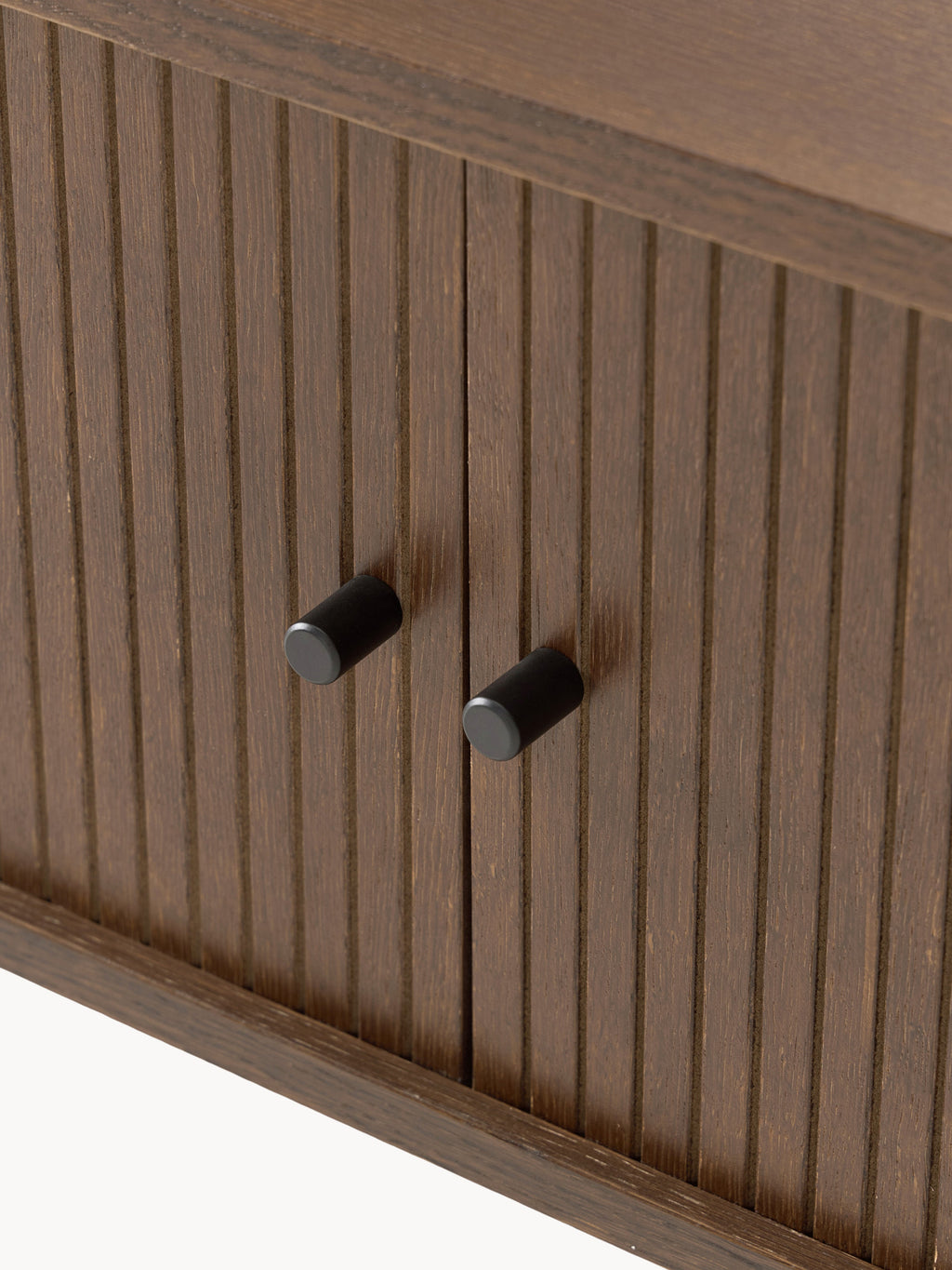 TV-Board Calary mit geriffelter Front