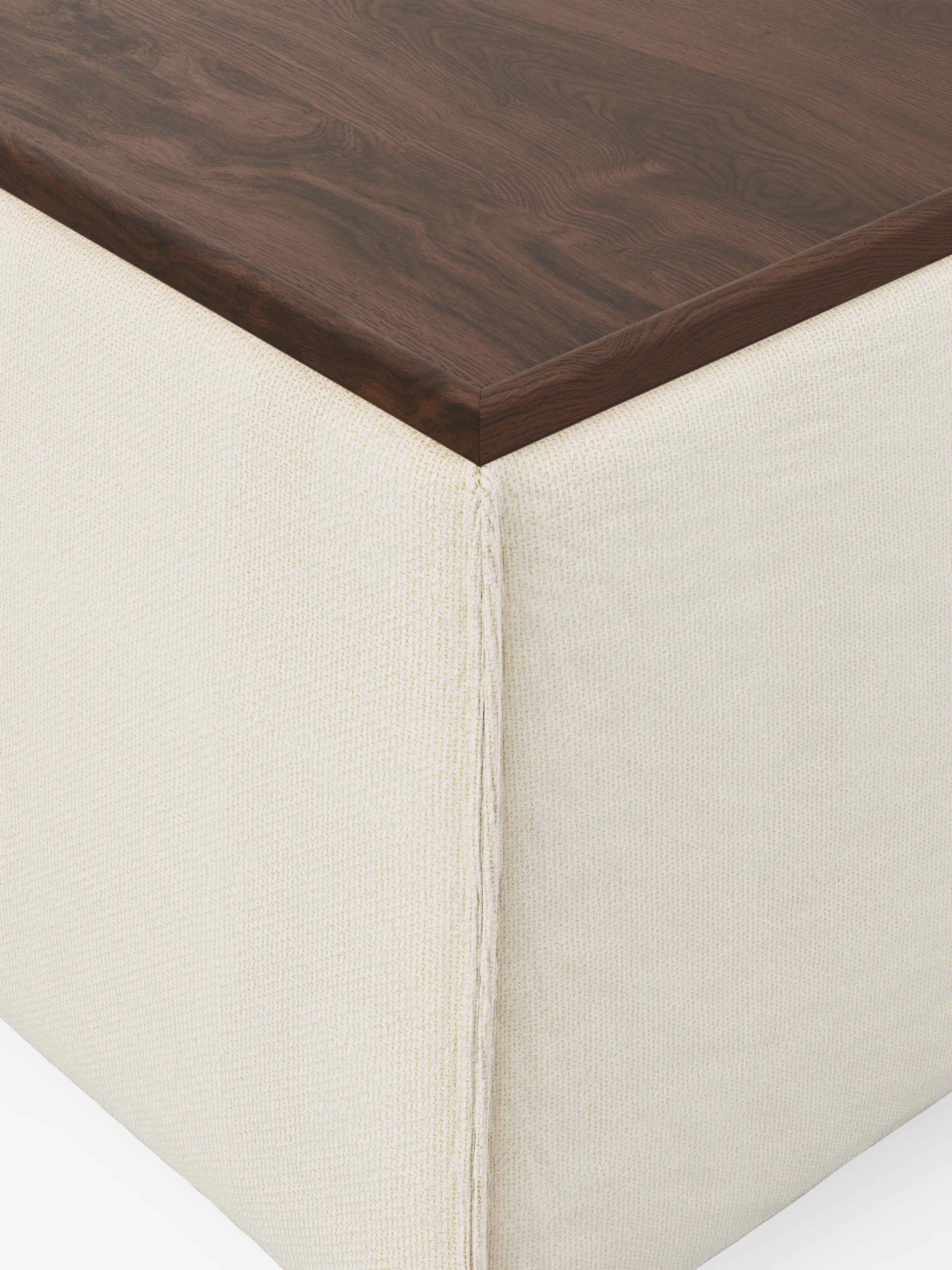 Sofa-Hocker Lennon mit Stauraum