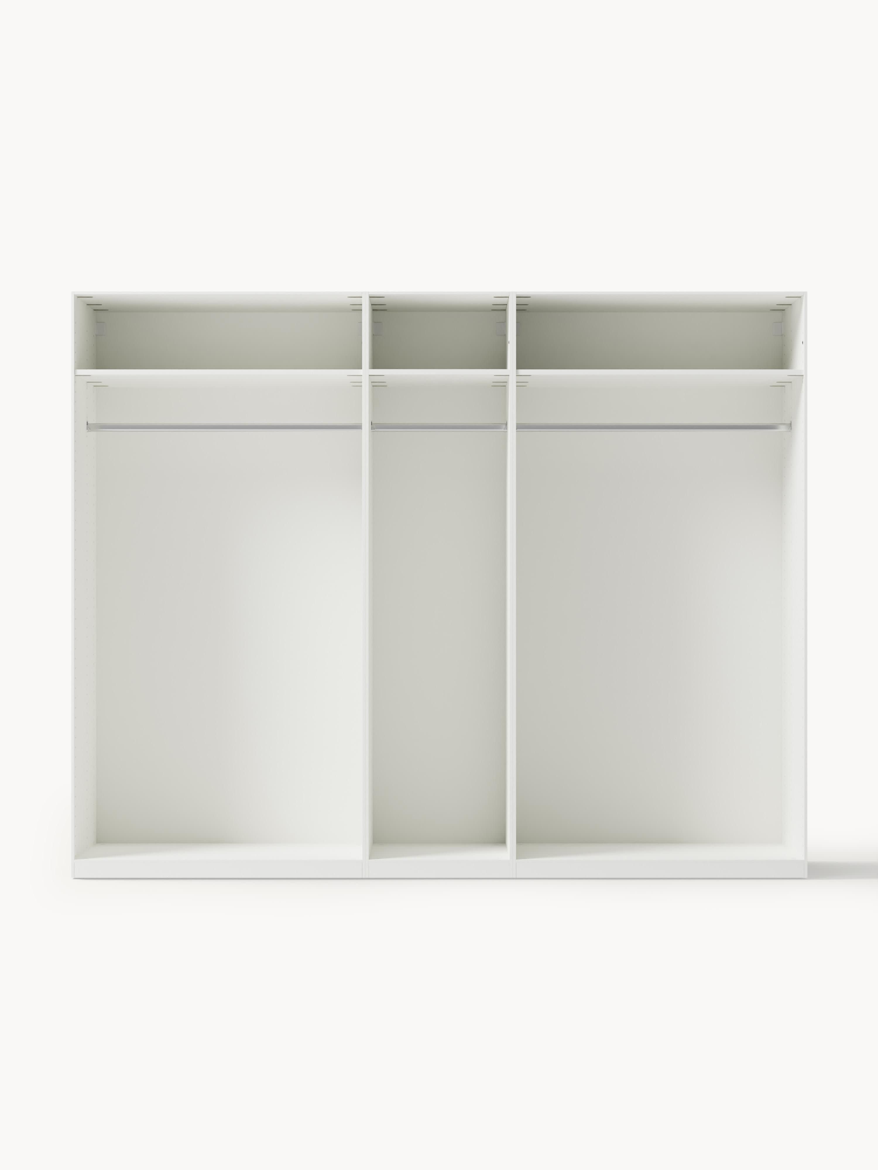 Modularer Drehtürenschrank Jeanne, 250 cm Breite, in verschiedenen Größen