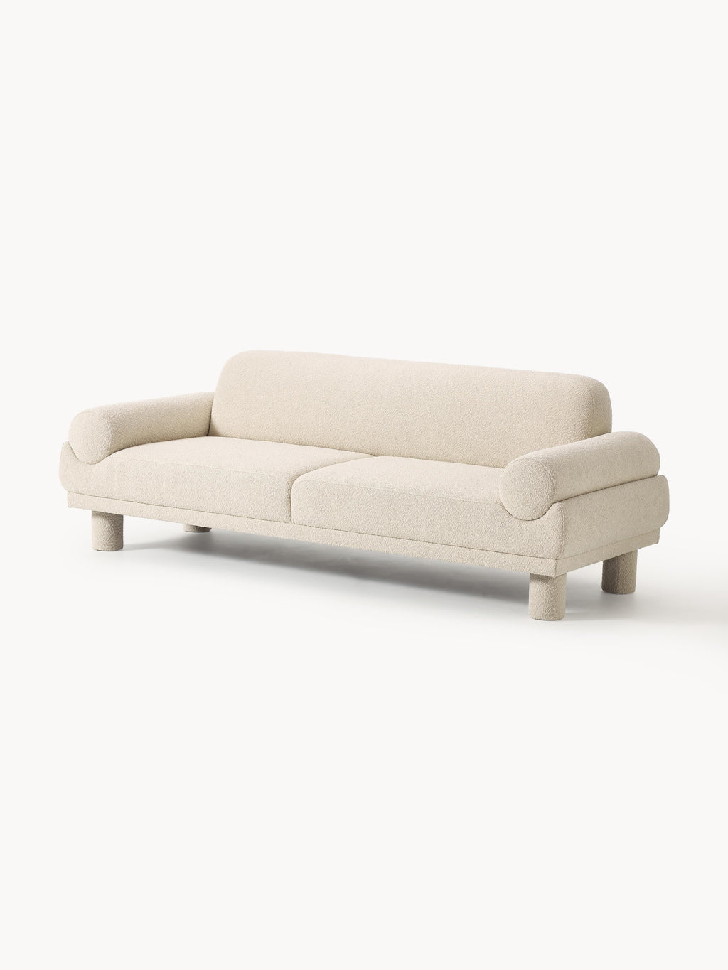 Bouclé-Sofa Lilo (3-Sitzer)