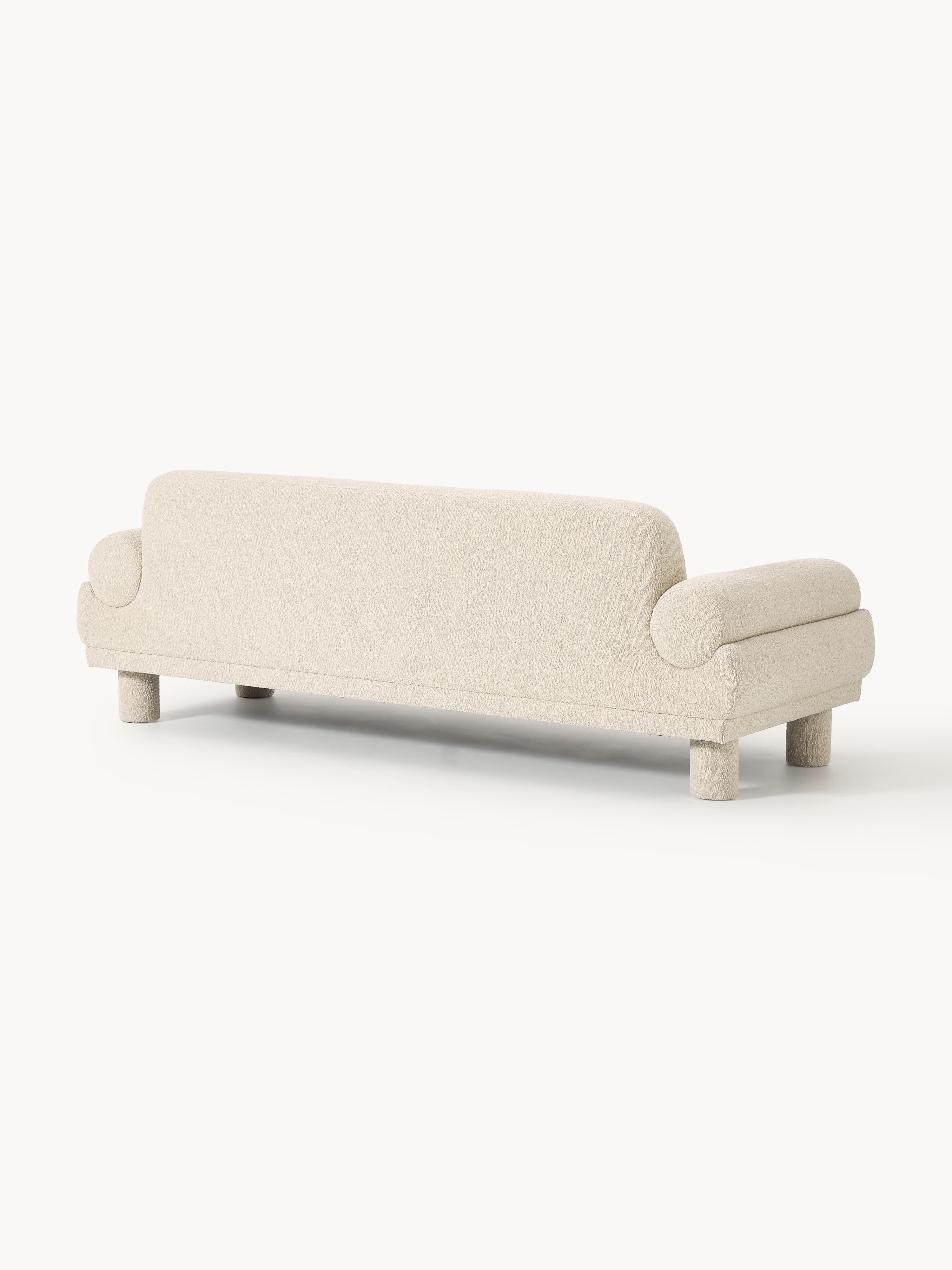 Bouclé-Sofa Lilo (3-Sitzer)
