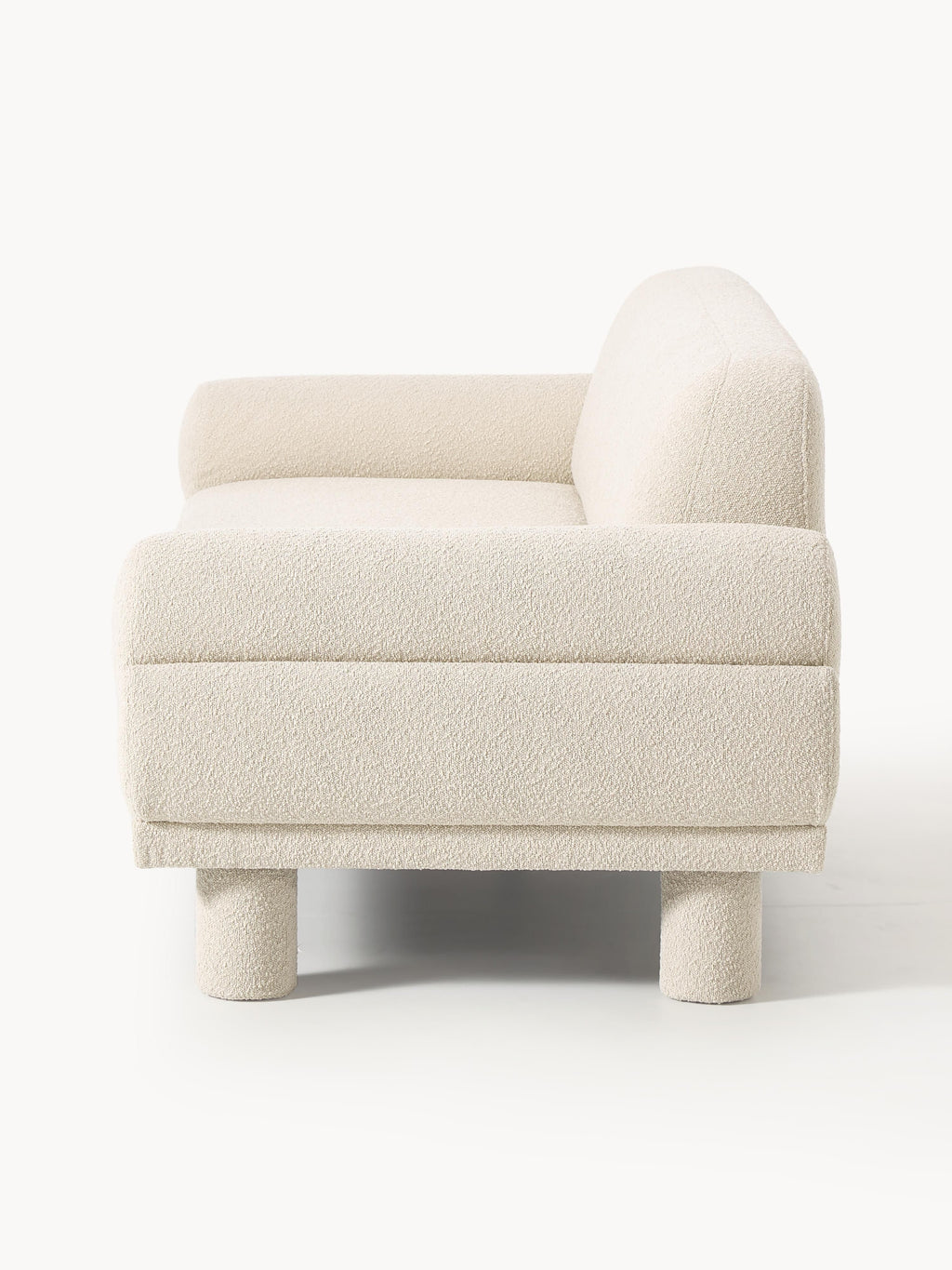 Bouclé-Sofa Lilo (3-Sitzer)