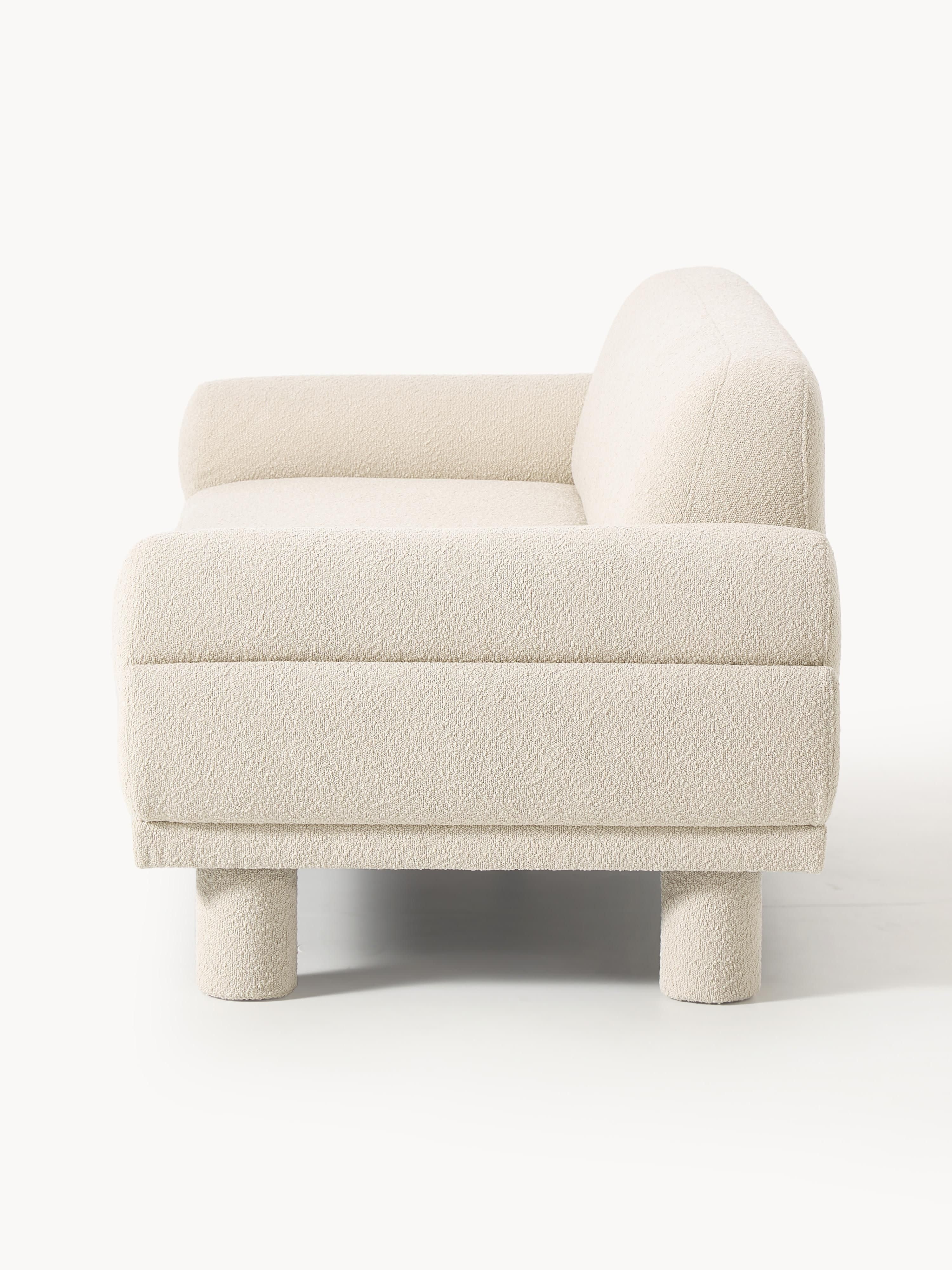 Bouclé-Sofa Lilo (3-Sitzer)