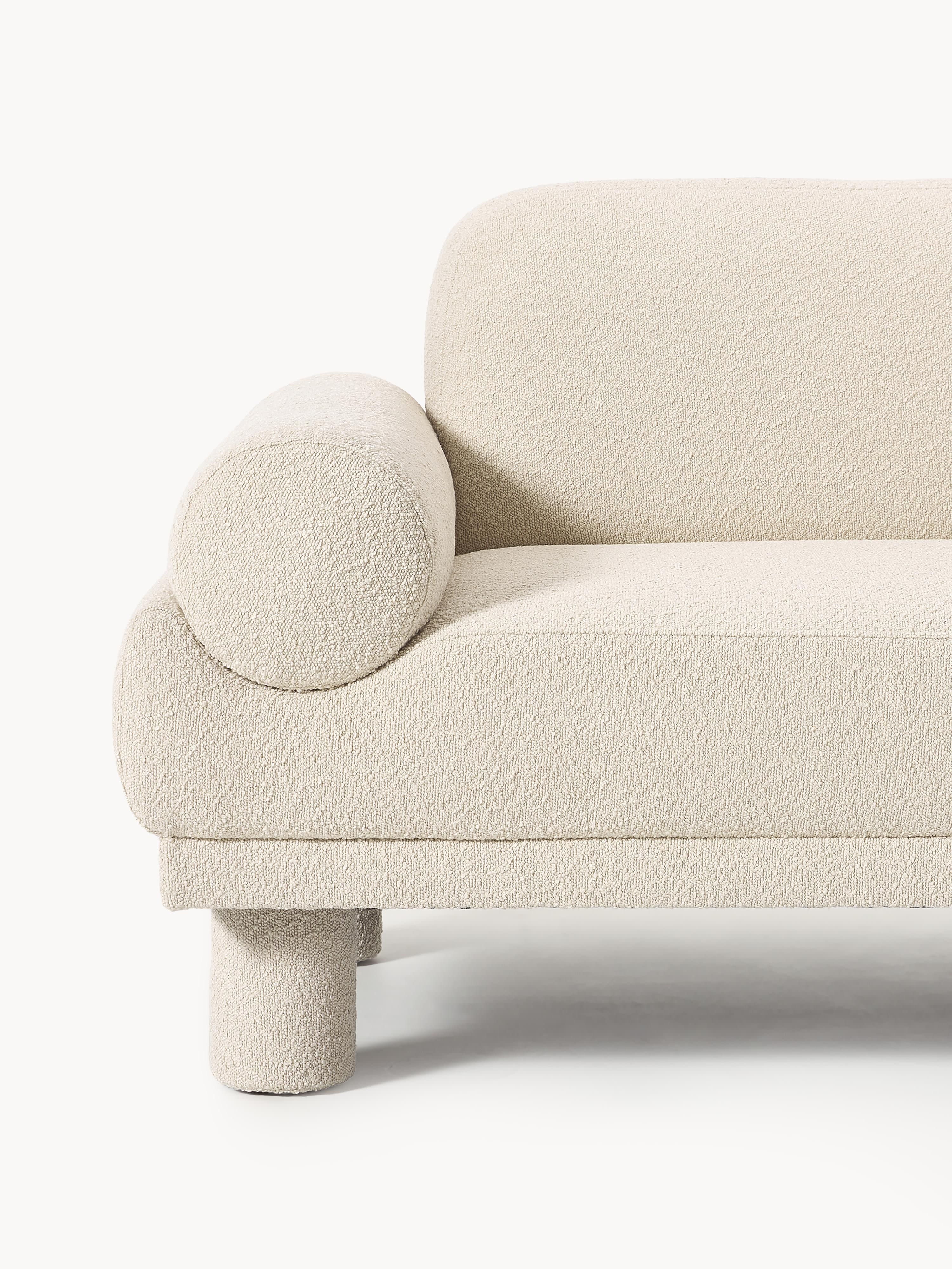 Bouclé-Sofa Lilo (3-Sitzer)