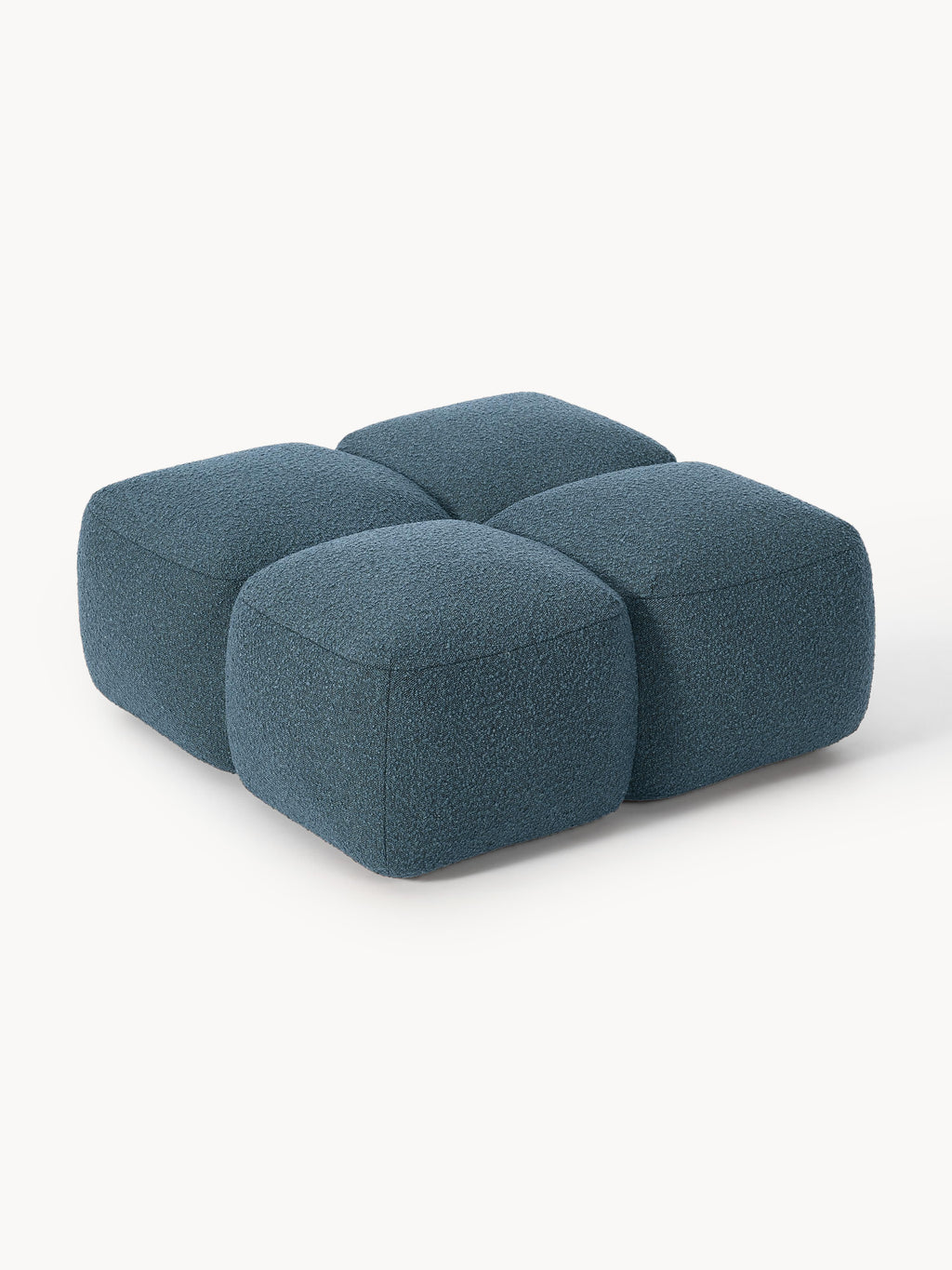 Sofa-Hocker Tayla aus Bouclé