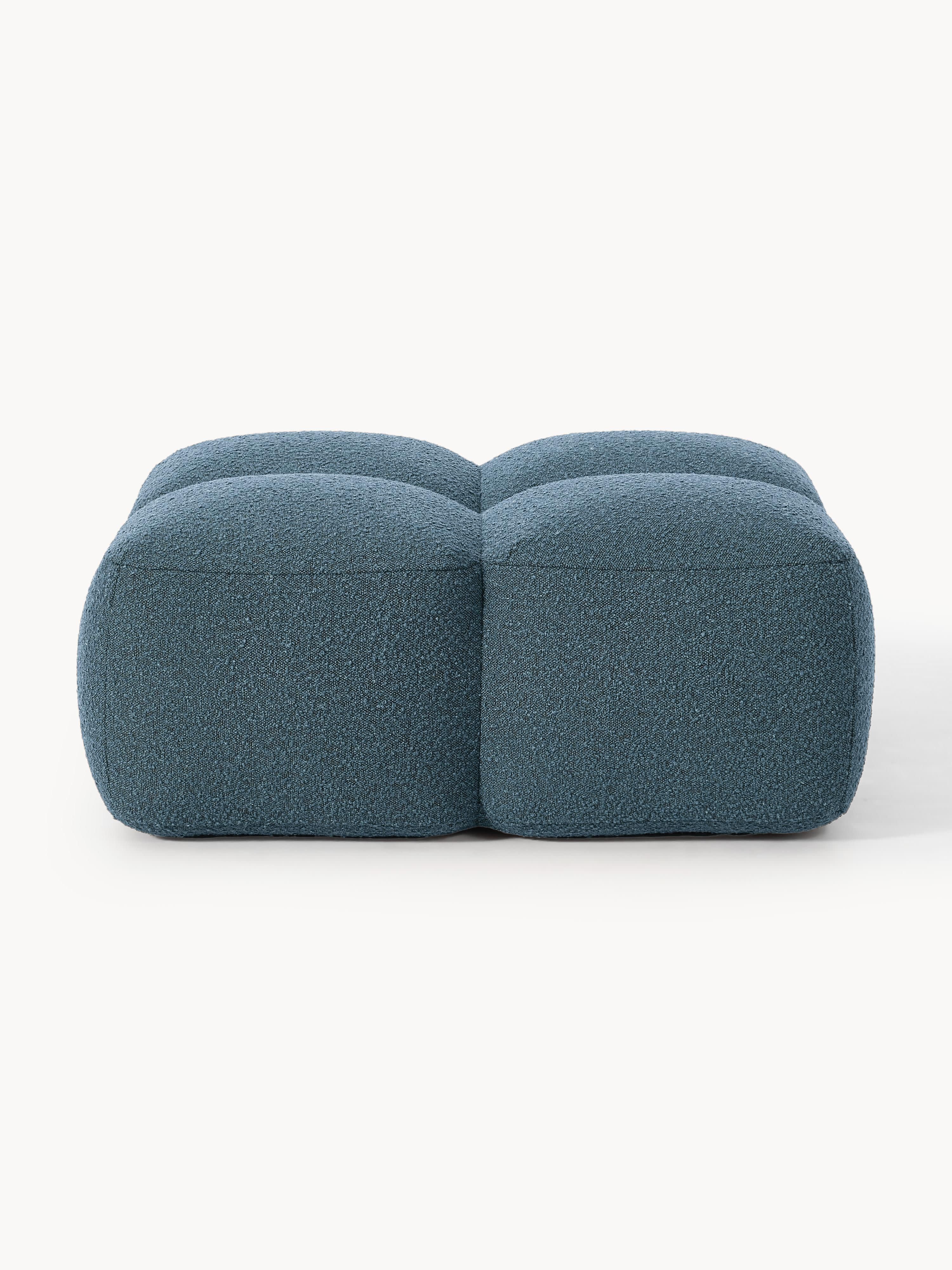 Sofa-Hocker Tayla aus Bouclé