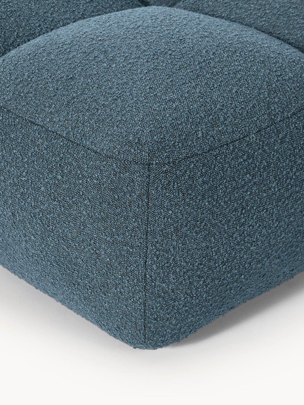 Sofa-Hocker Tayla aus Bouclé