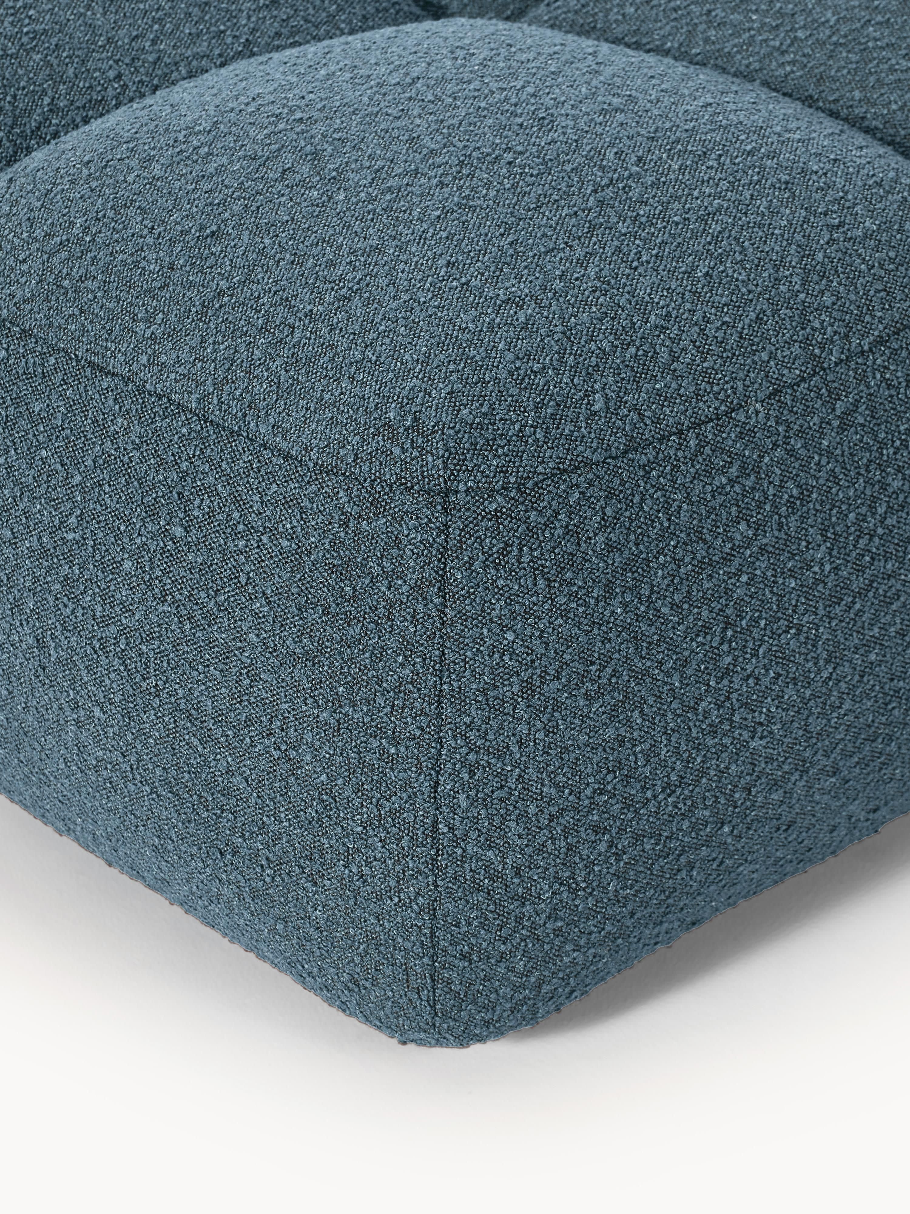 Sofa-Hocker Tayla aus Bouclé