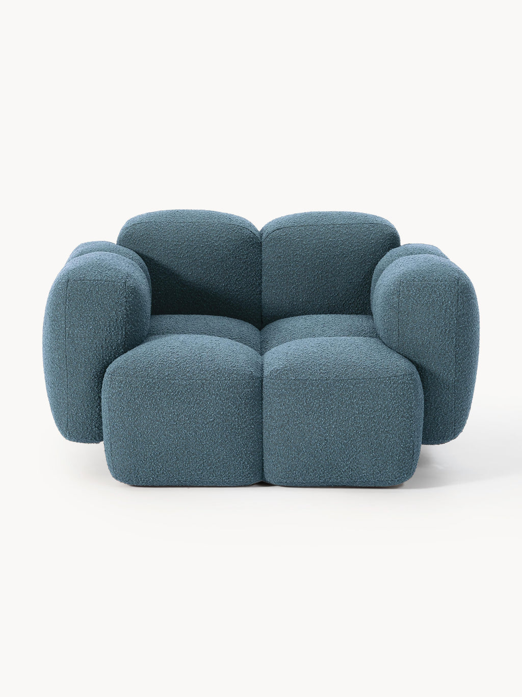 Loungesessel Tayla aus Bouclé