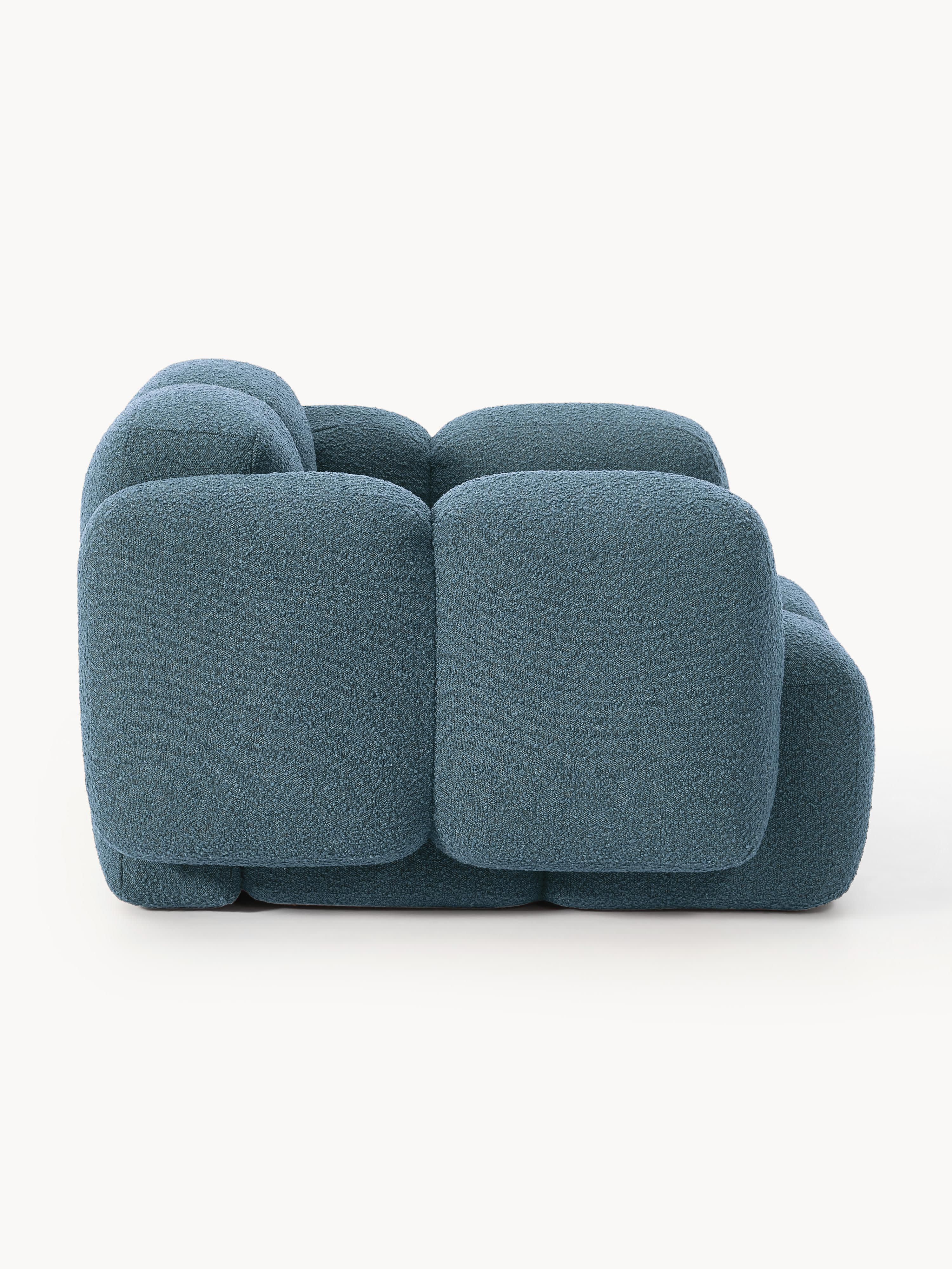 Loungesessel Tayla aus Bouclé