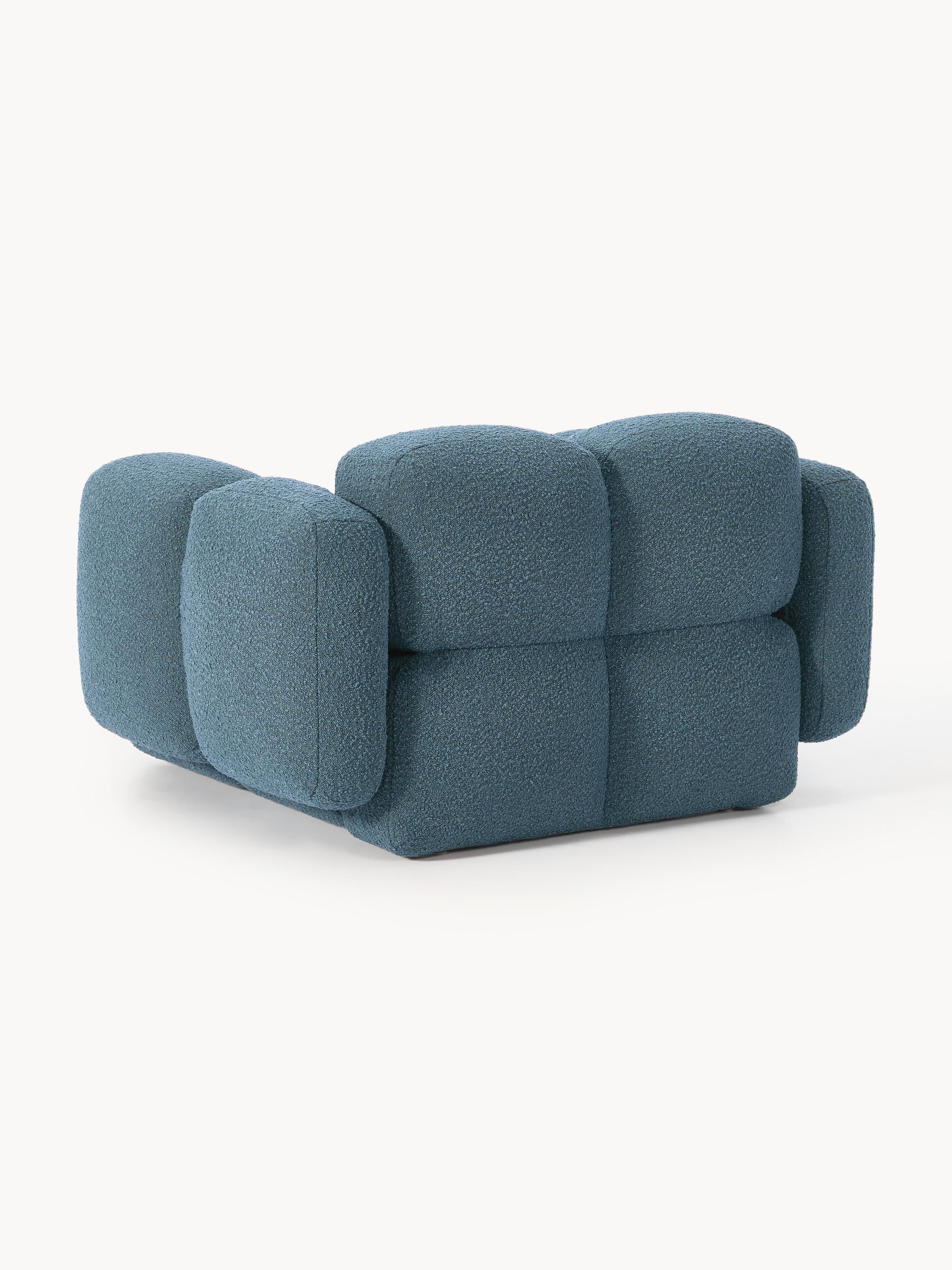 Loungesessel Tayla aus Bouclé
